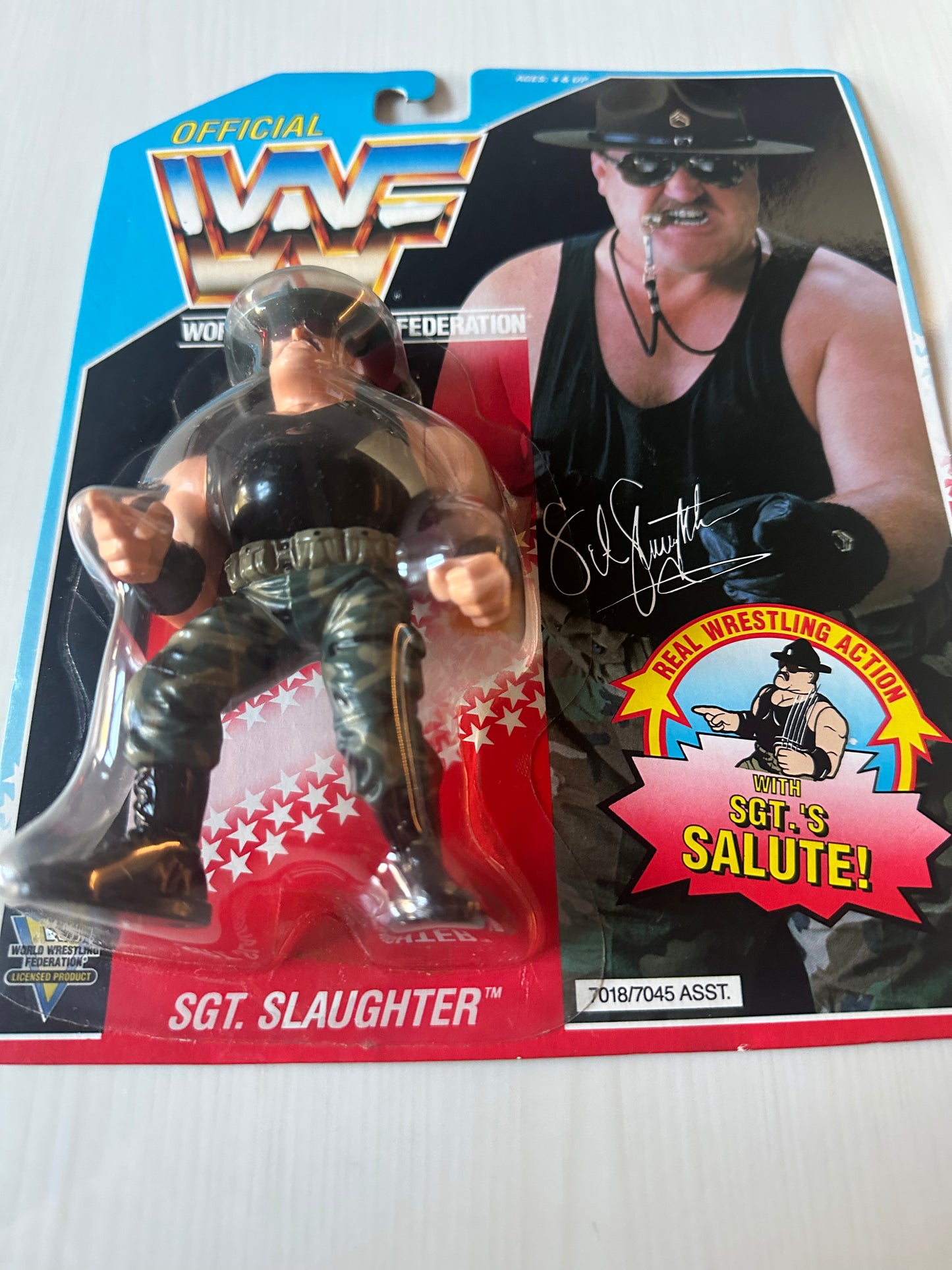 Sgt Slaughter Series 3 WWF Hasbro