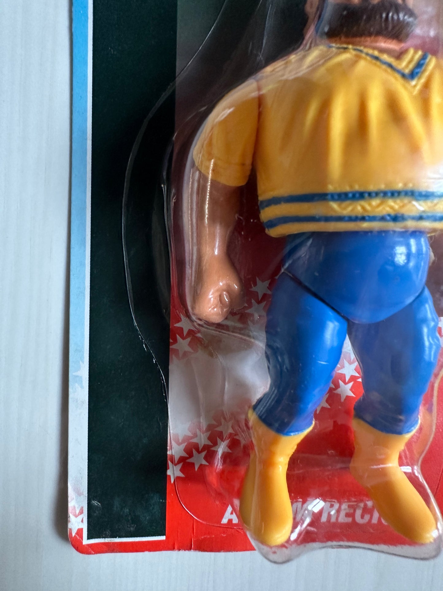 Akeem Series 1 WWF Hasbro MOC figure