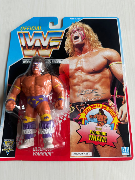 Ultimate Warrior Series 3 WWF Hasbro MOC figure