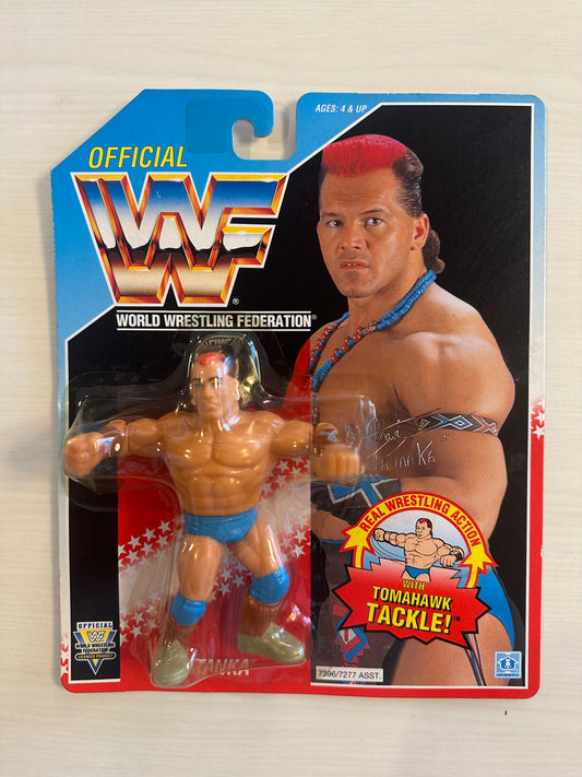 Tatanka Series 6 WWF Hasbro