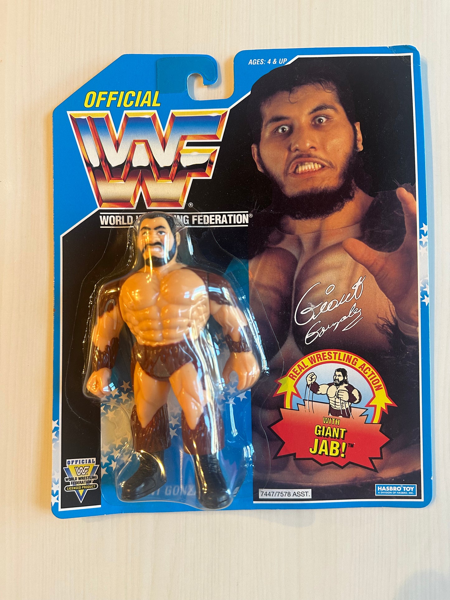 Giant Gonzalez Series 10 WWF Hasbro