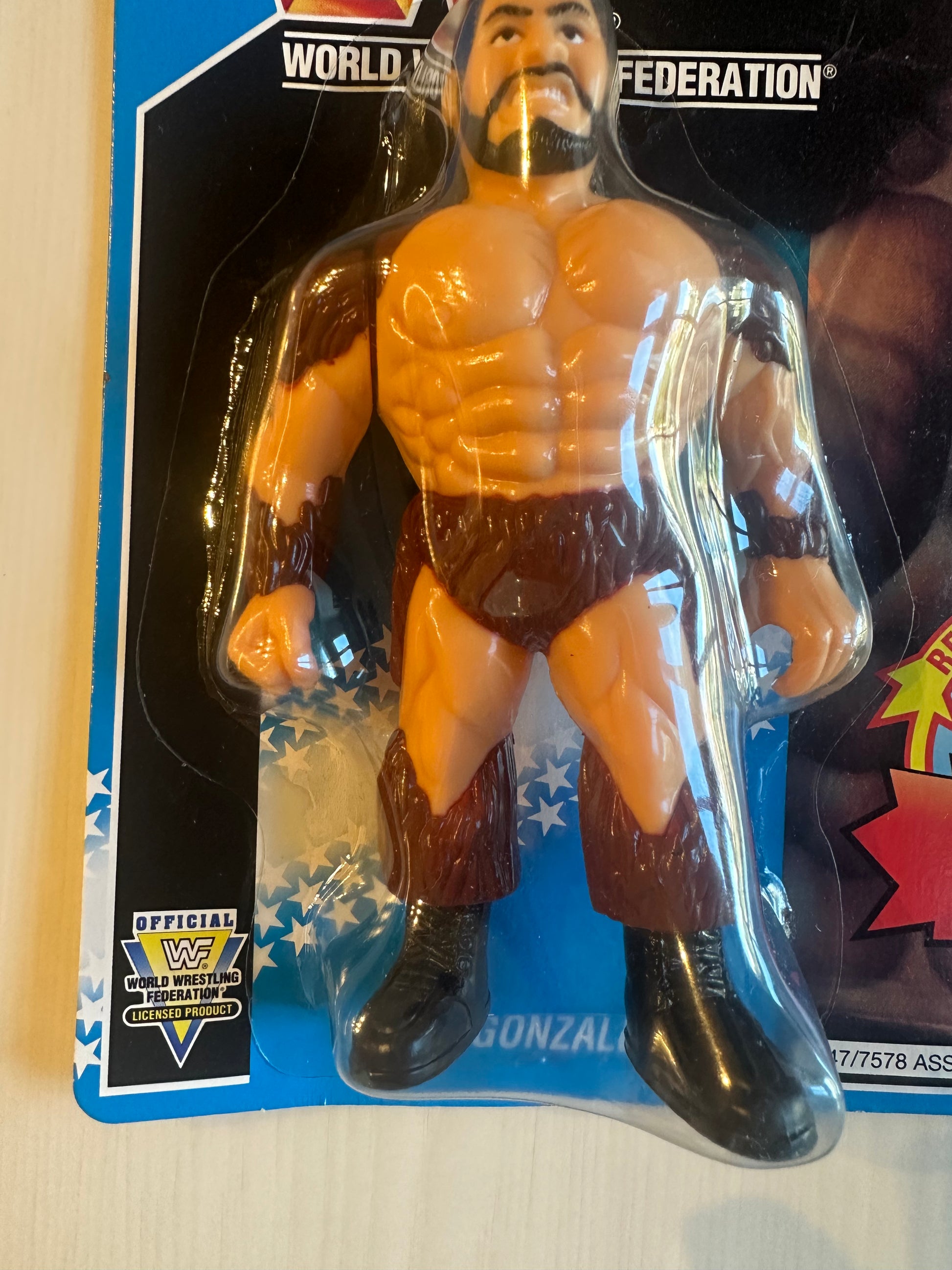 Giant Gonzalez Series 10 WWF Hasbro MOC figure – retrofigure Giant Gonzalez Series 10 WWF Hasbro MOC figure – retrofigure