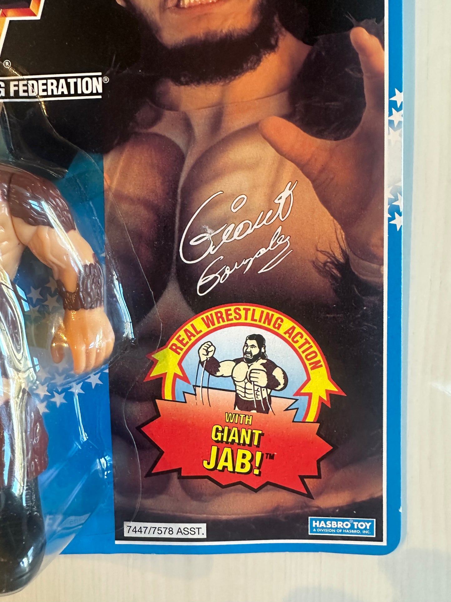 Giant Gonzalez Series 10 WWF Hasbro