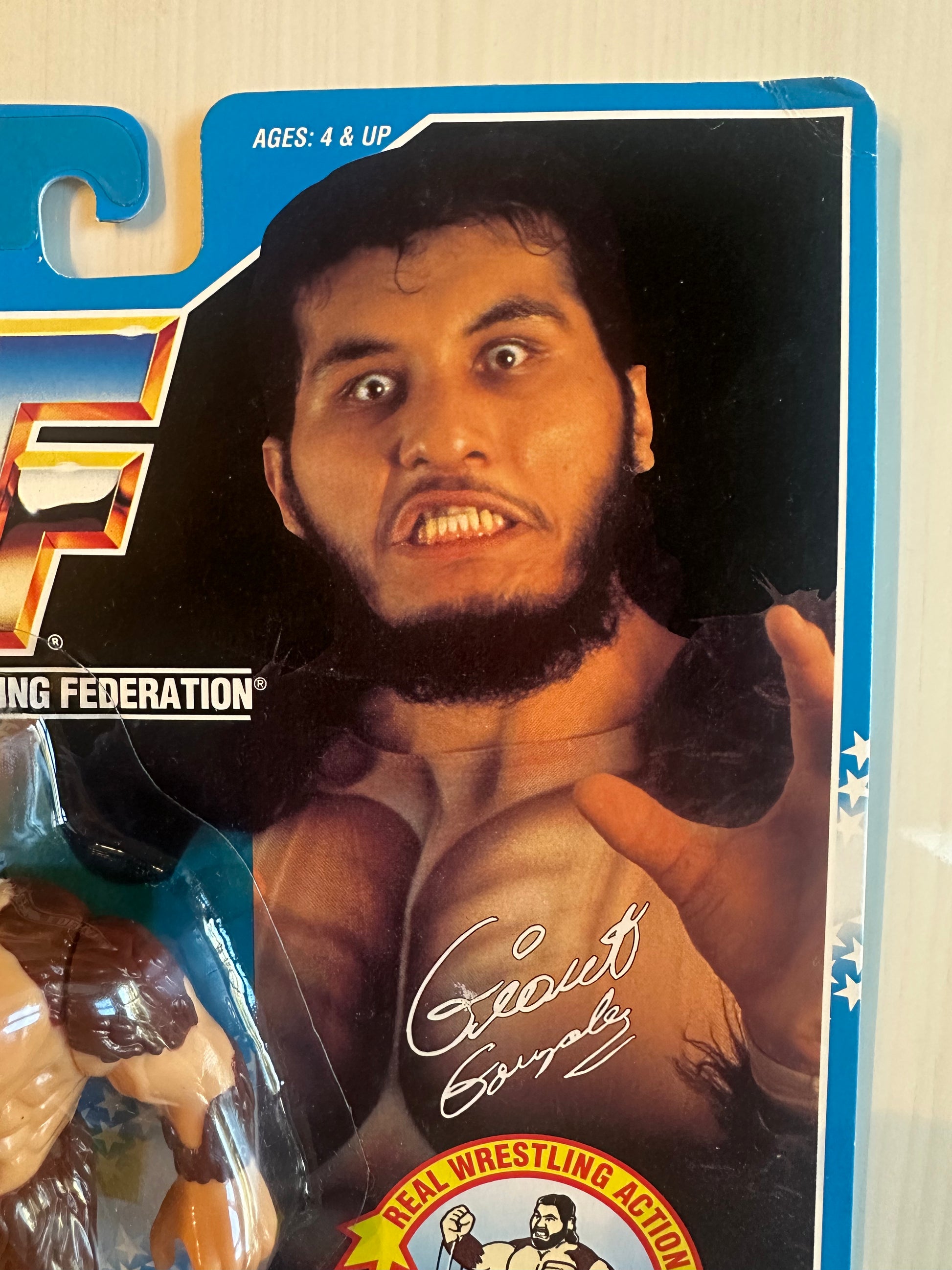 Giant Gonzalez Series 10 WWF Hasbro MOC figure – retrofigure Giant Gonzalez Series 10 WWF Hasbro MOC figure – retrofigure