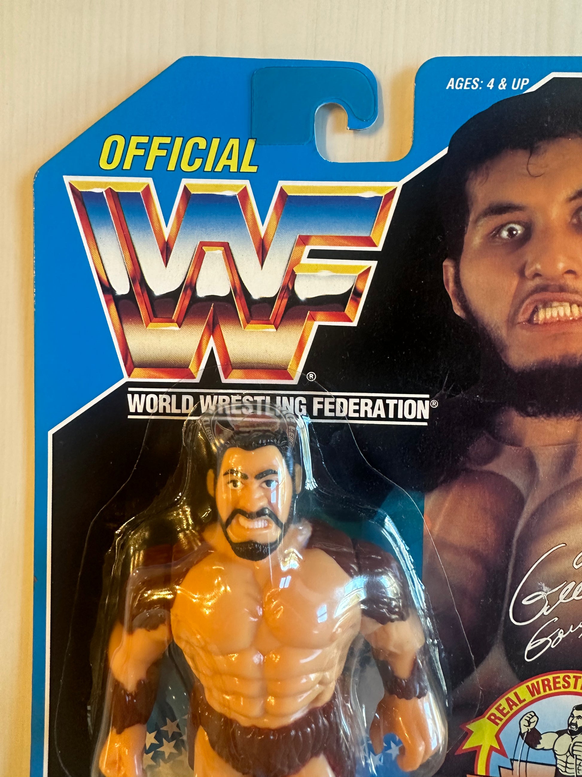 Giant Gonzalez Series 10 WWF Hasbro MOC figure – retrofigure Giant Gonzalez Series 10 WWF Hasbro MOC figure – retrofigure