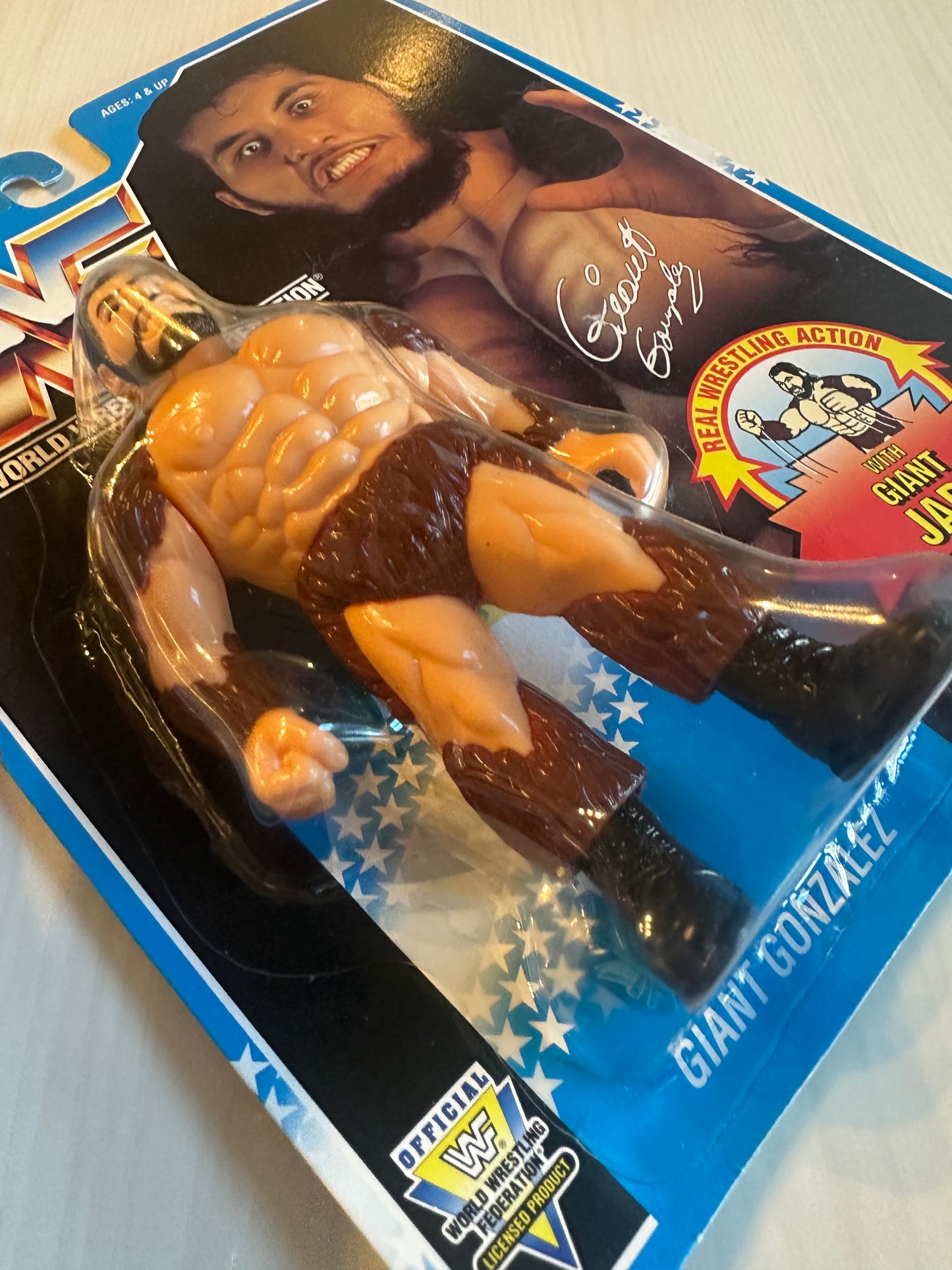 Giant Gonzalez Series 10 WWF Hasbro