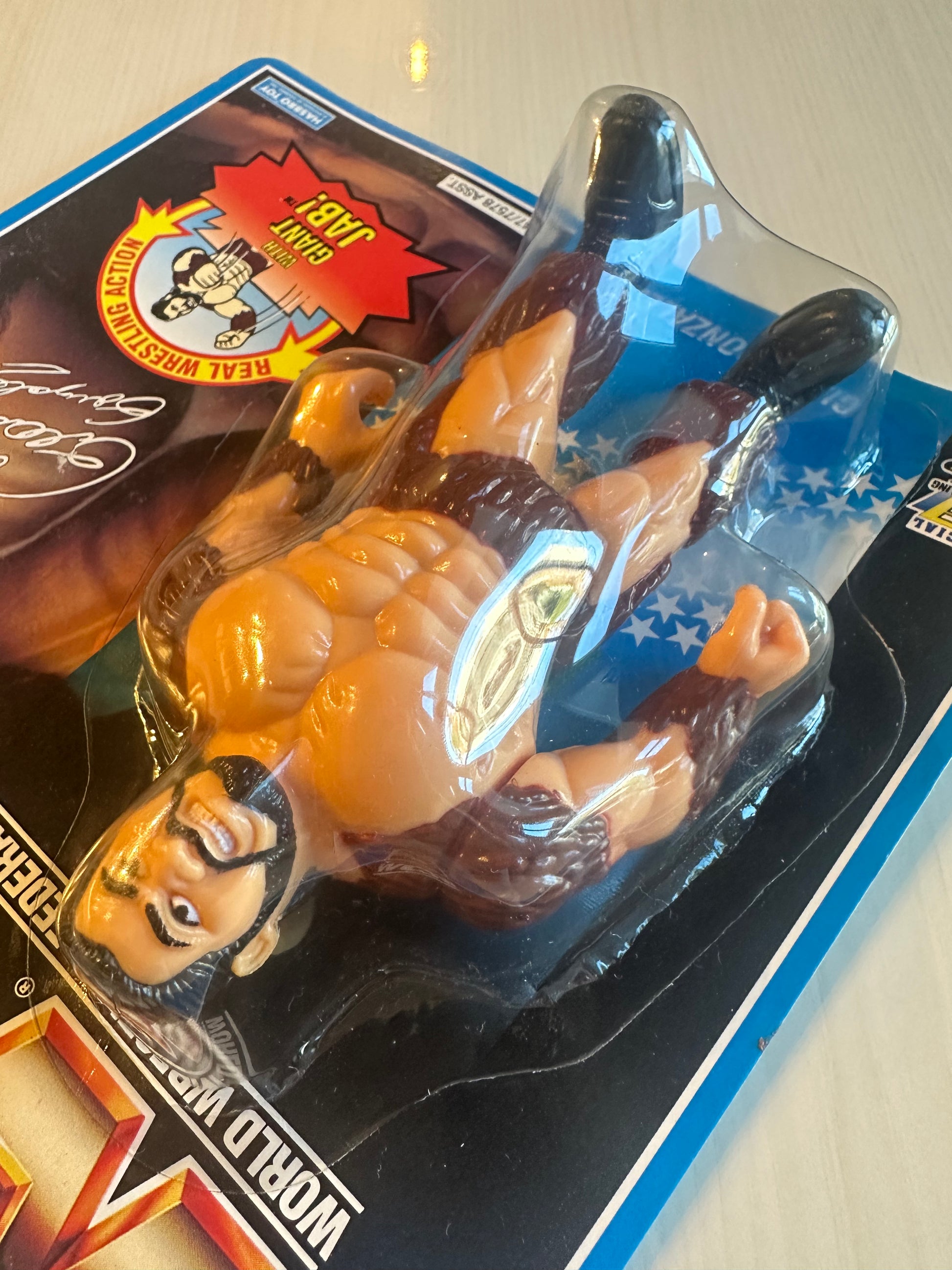 Giant Gonzalez Series 10 WWF Hasbro MOC figure – retrofigure Giant Gonzalez Series 10 WWF Hasbro MOC figure – retrofigure