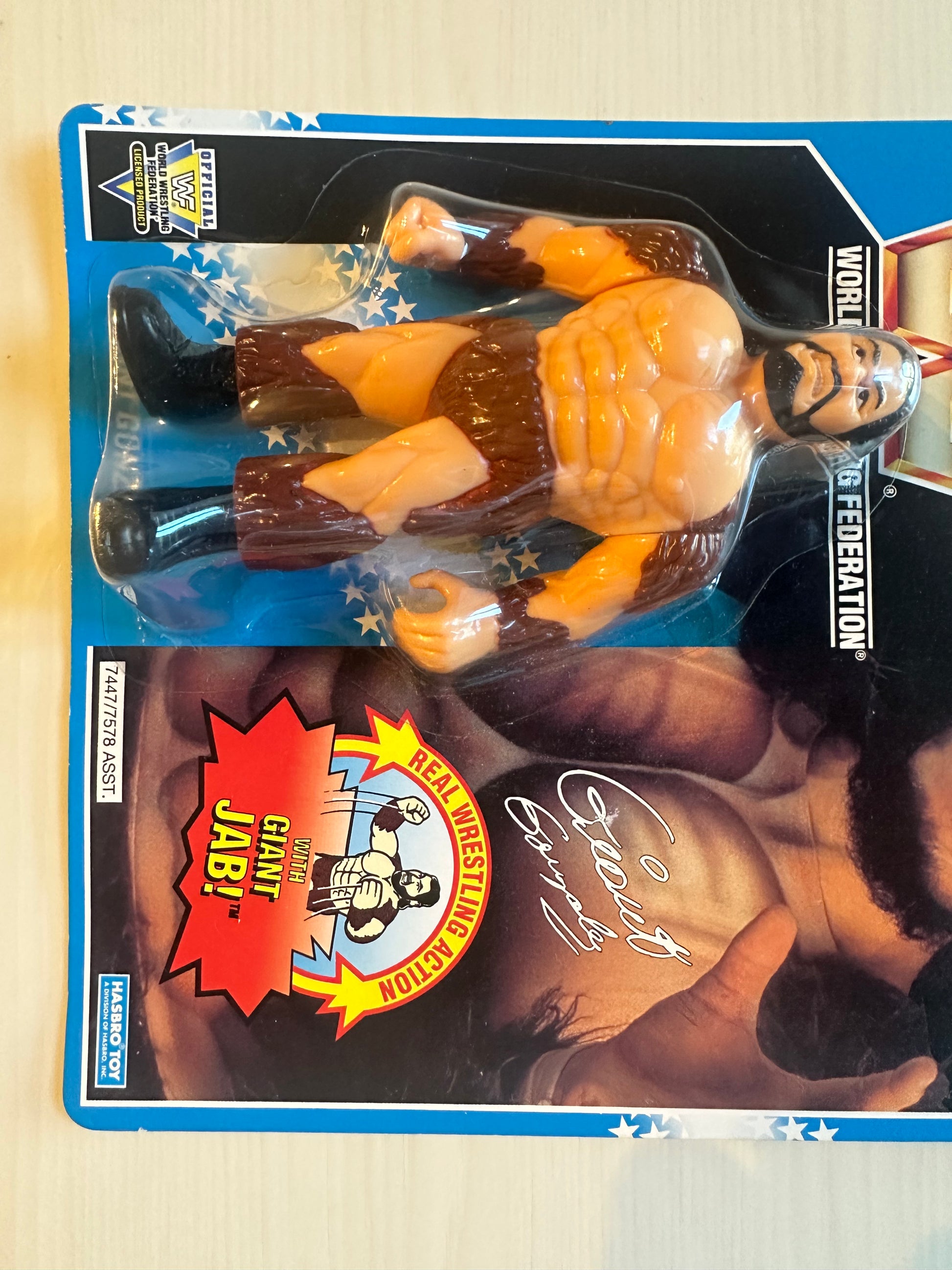 Giant Gonzalez Series 10 WWF Hasbro MOC figure – retrofigure Giant Gonzalez Series 10 WWF Hasbro MOC figure – retrofigure