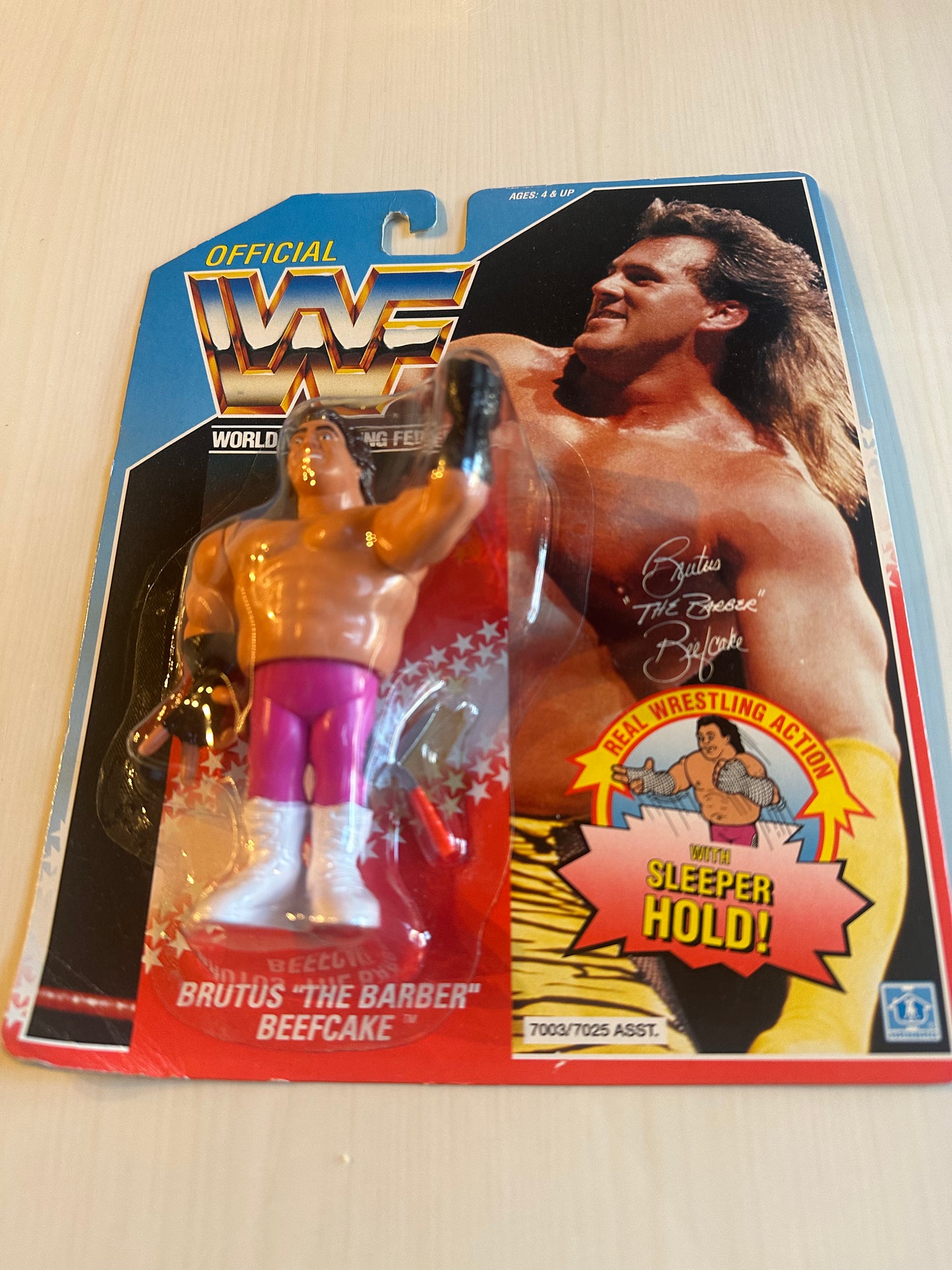 Brutus the Barber Beefcake Series 1 WWF Hasbro