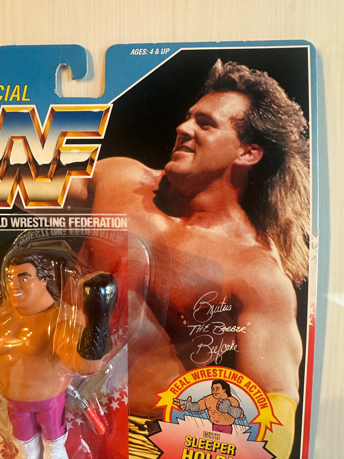Brutus the Barber Beefcake Series 1 WWF Hasbro