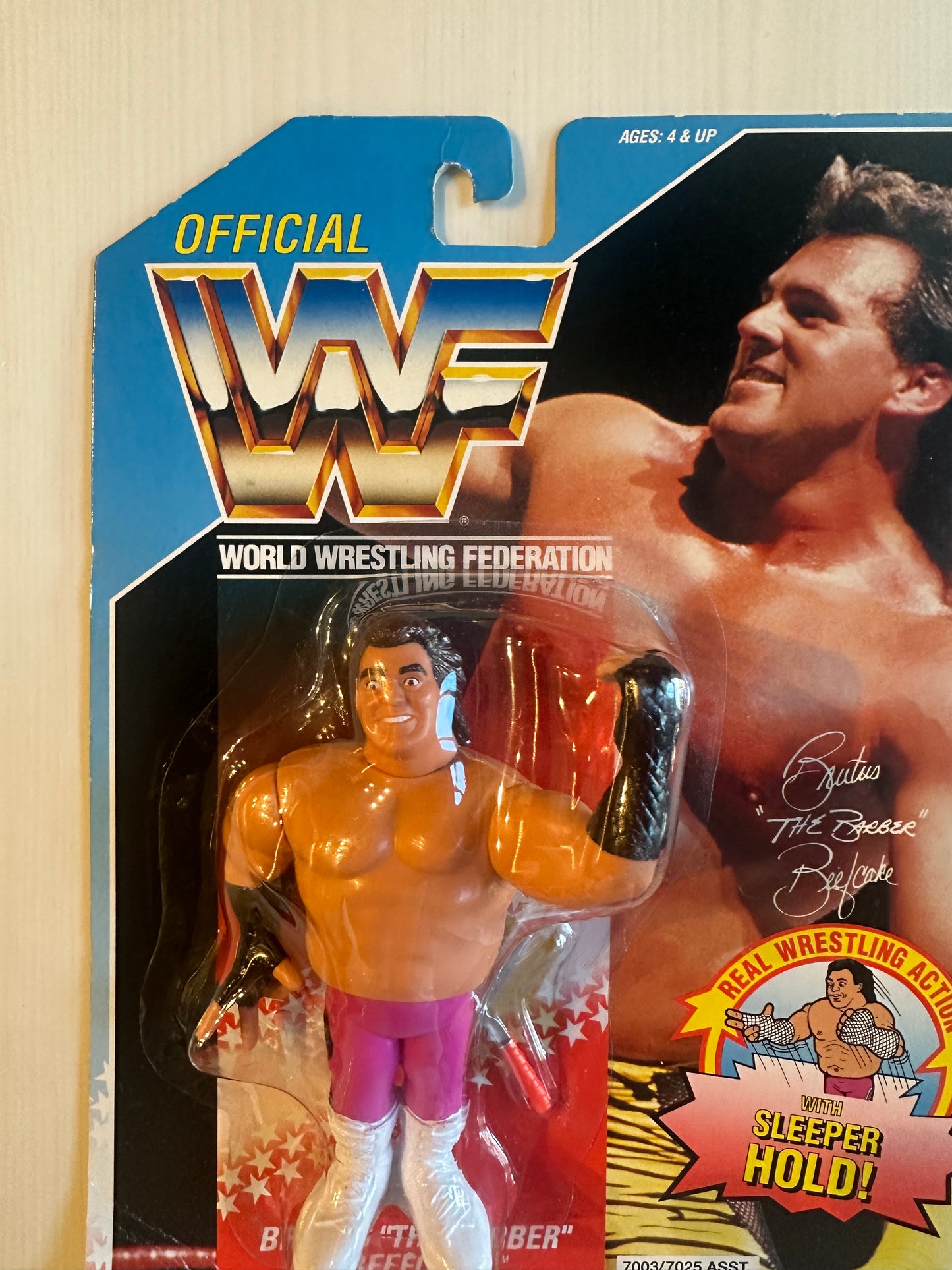 Brutus the Barber Beefcake Series 1 WWF Hasbro