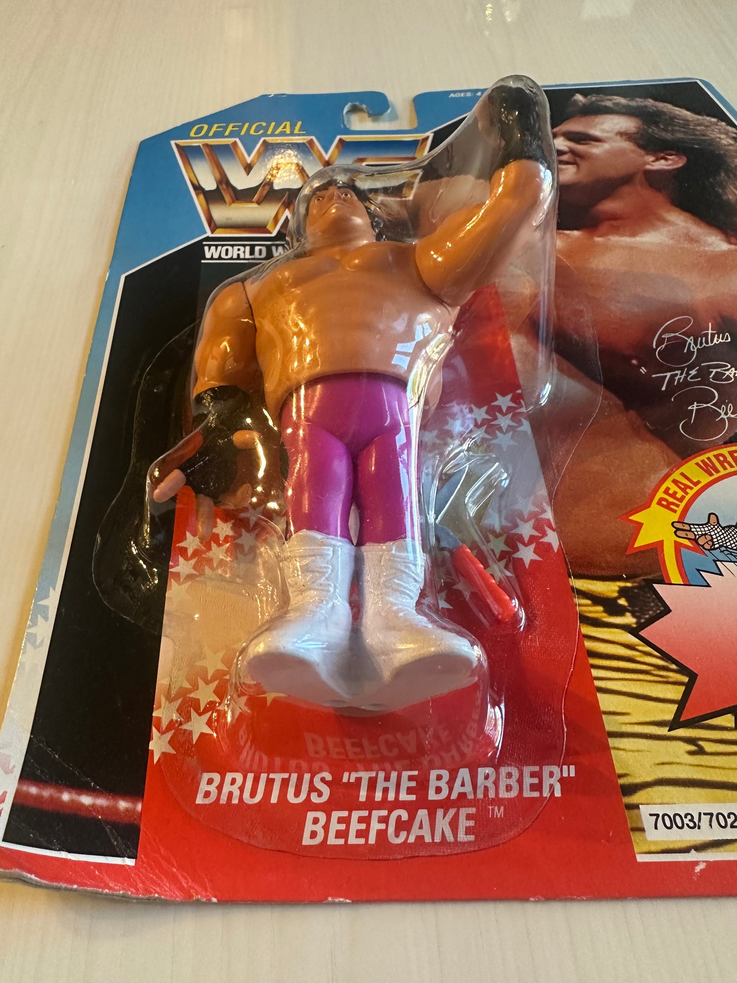 Brutus the Barber Beefcake Series 1 WWF Hasbro