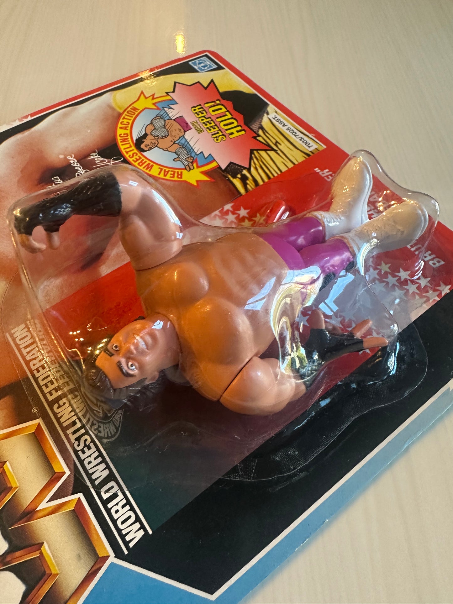 Brutus the Barber Beefcake Series 1 WWF Hasbro