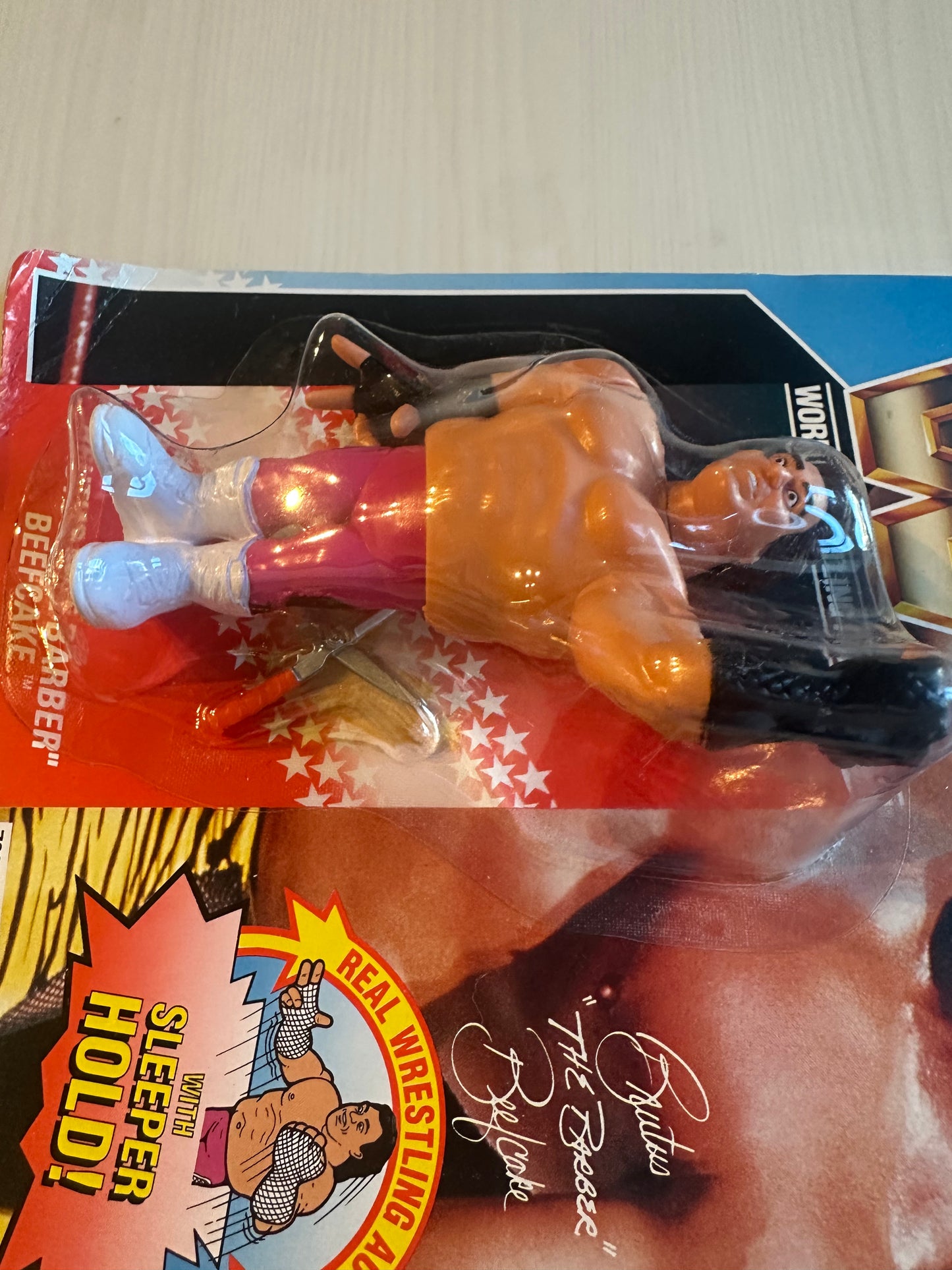 Brutus the Barber Beefcake Series 1 WWF Hasbro