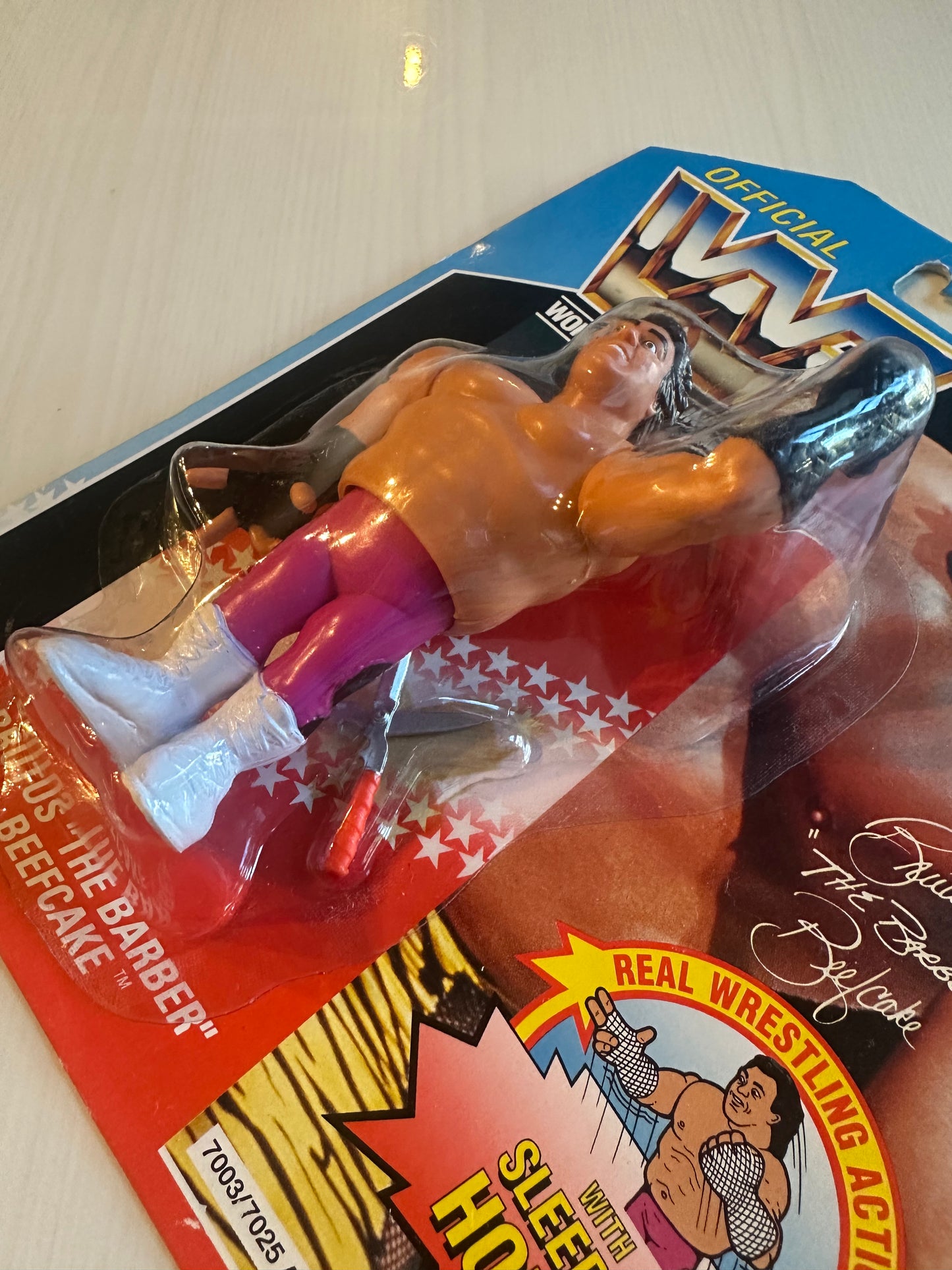 Brutus the Barber Beefcake Series 1 WWF Hasbro