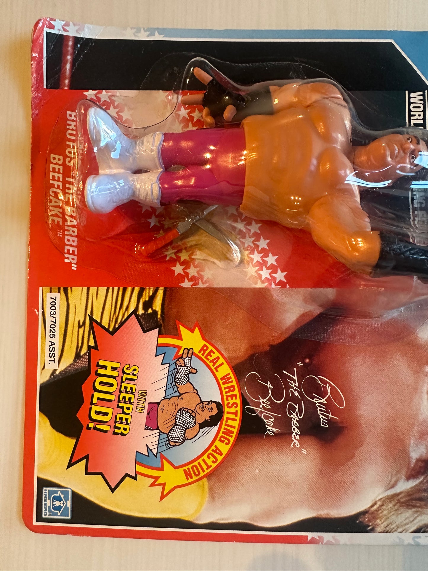 Brutus the Barber Beefcake Series 1 WWF Hasbro