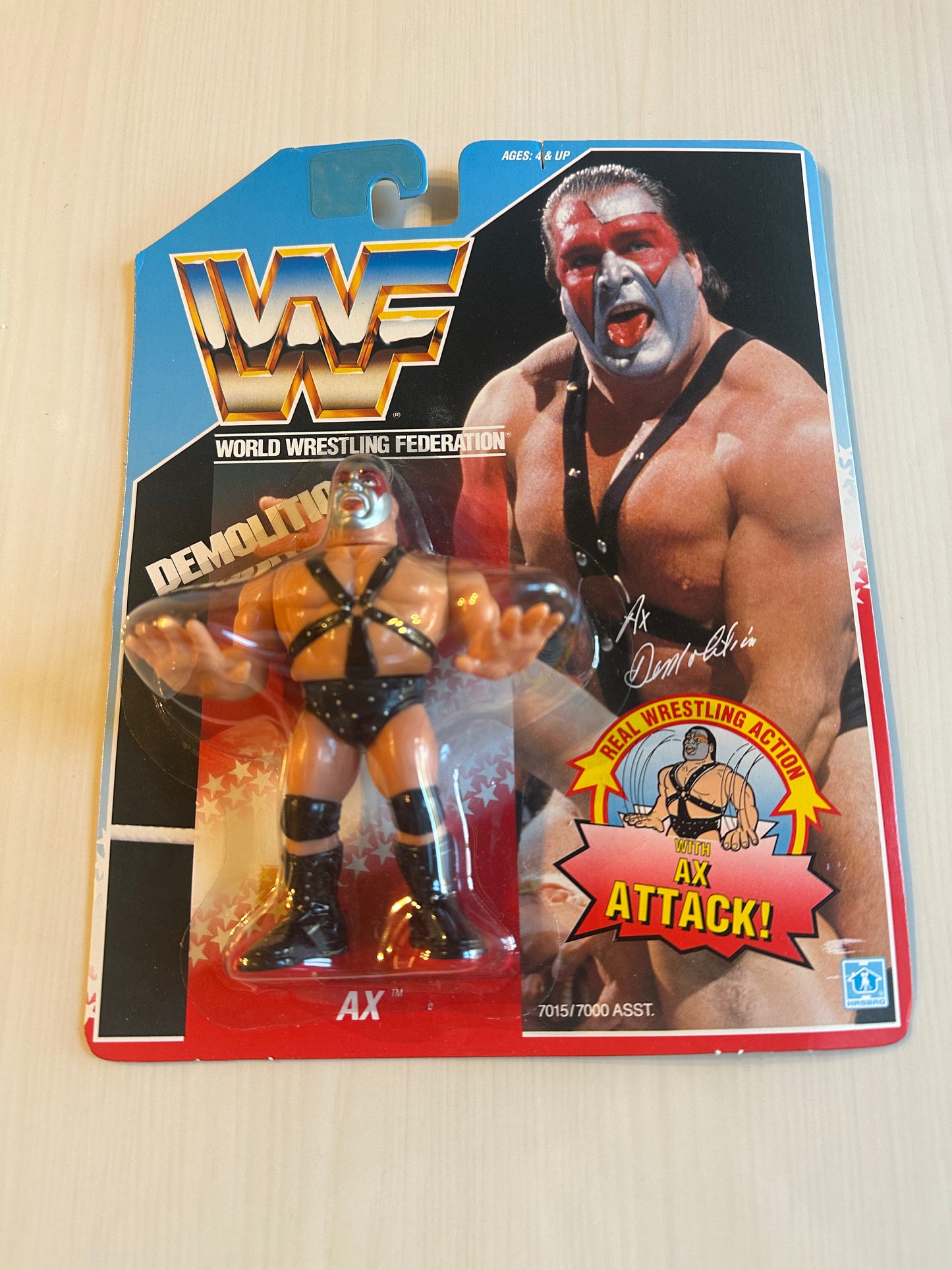 Demolition Ax Series 1 WWF Hasbro