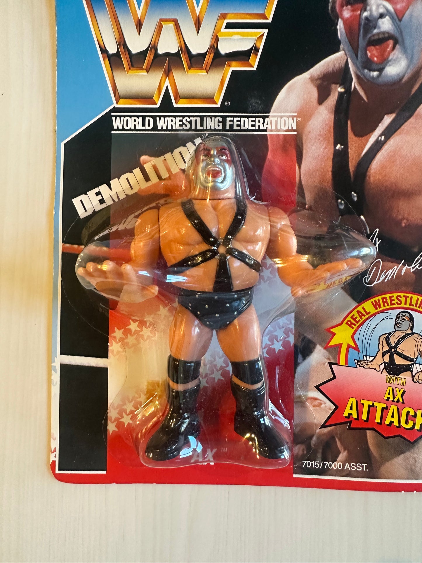 Demolition Ax Series 1 WWF Hasbro