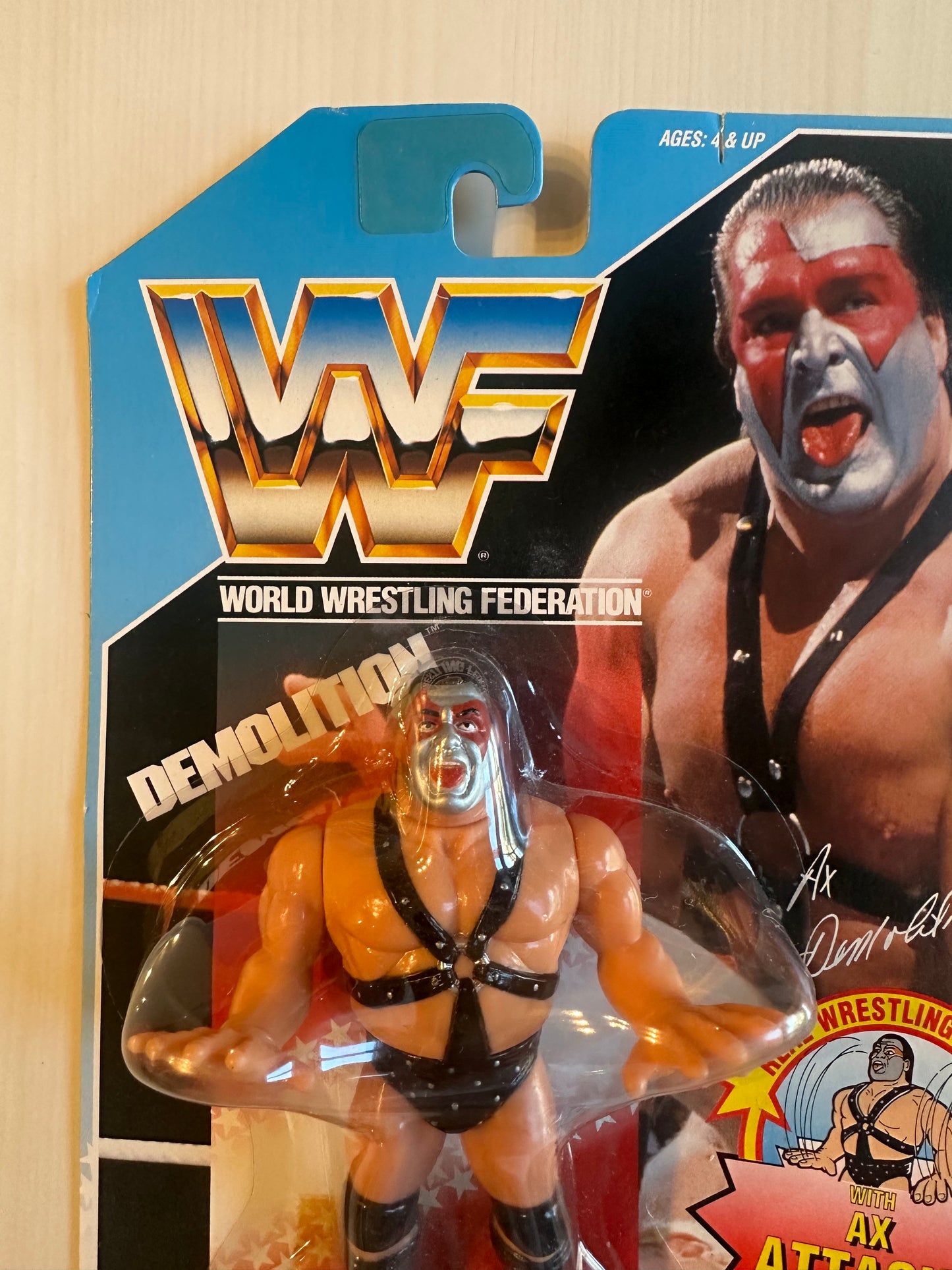 Demolition Ax Series 1 WWF Hasbro