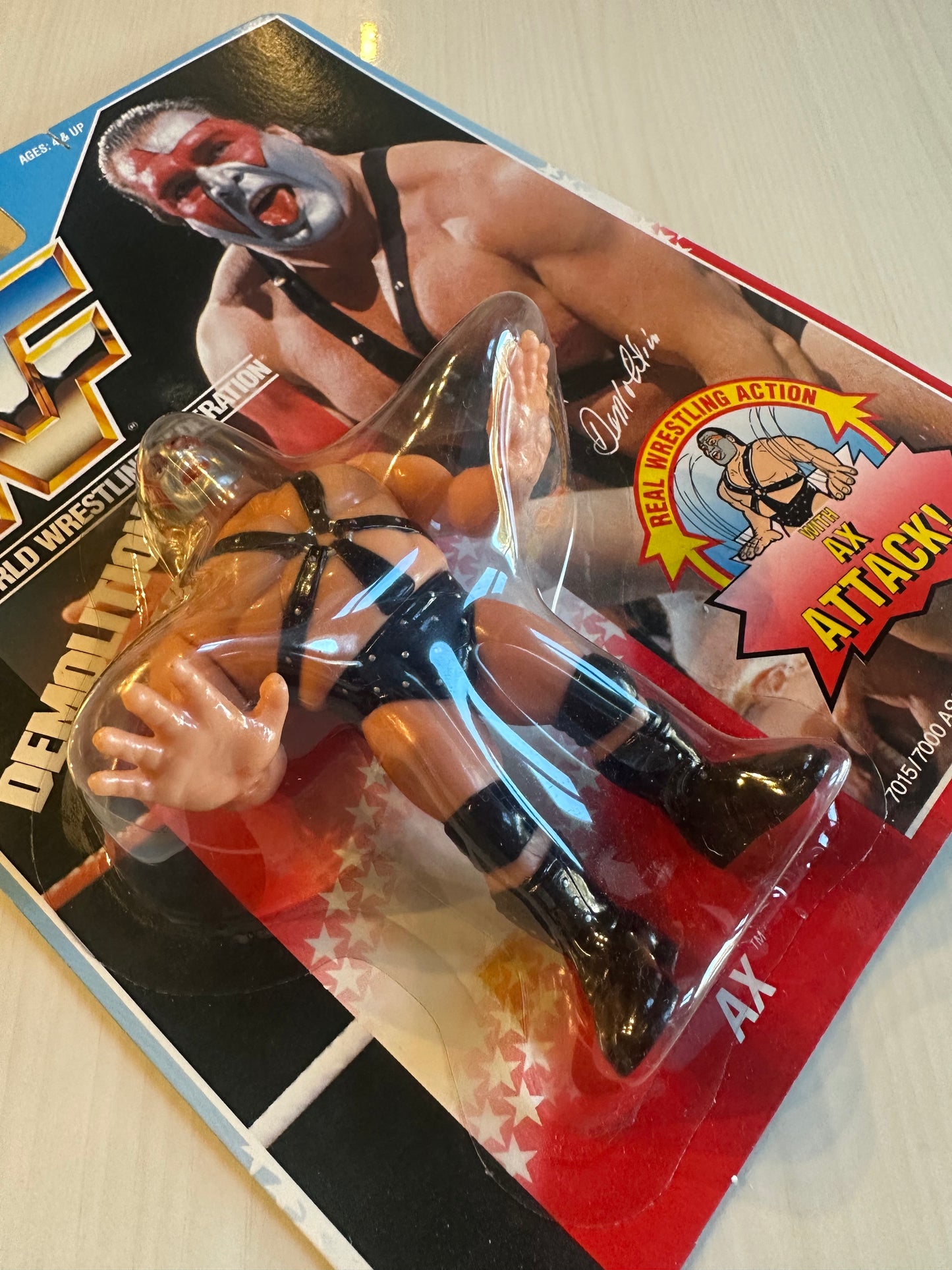 Demolition Ax Series 1 WWF Hasbro