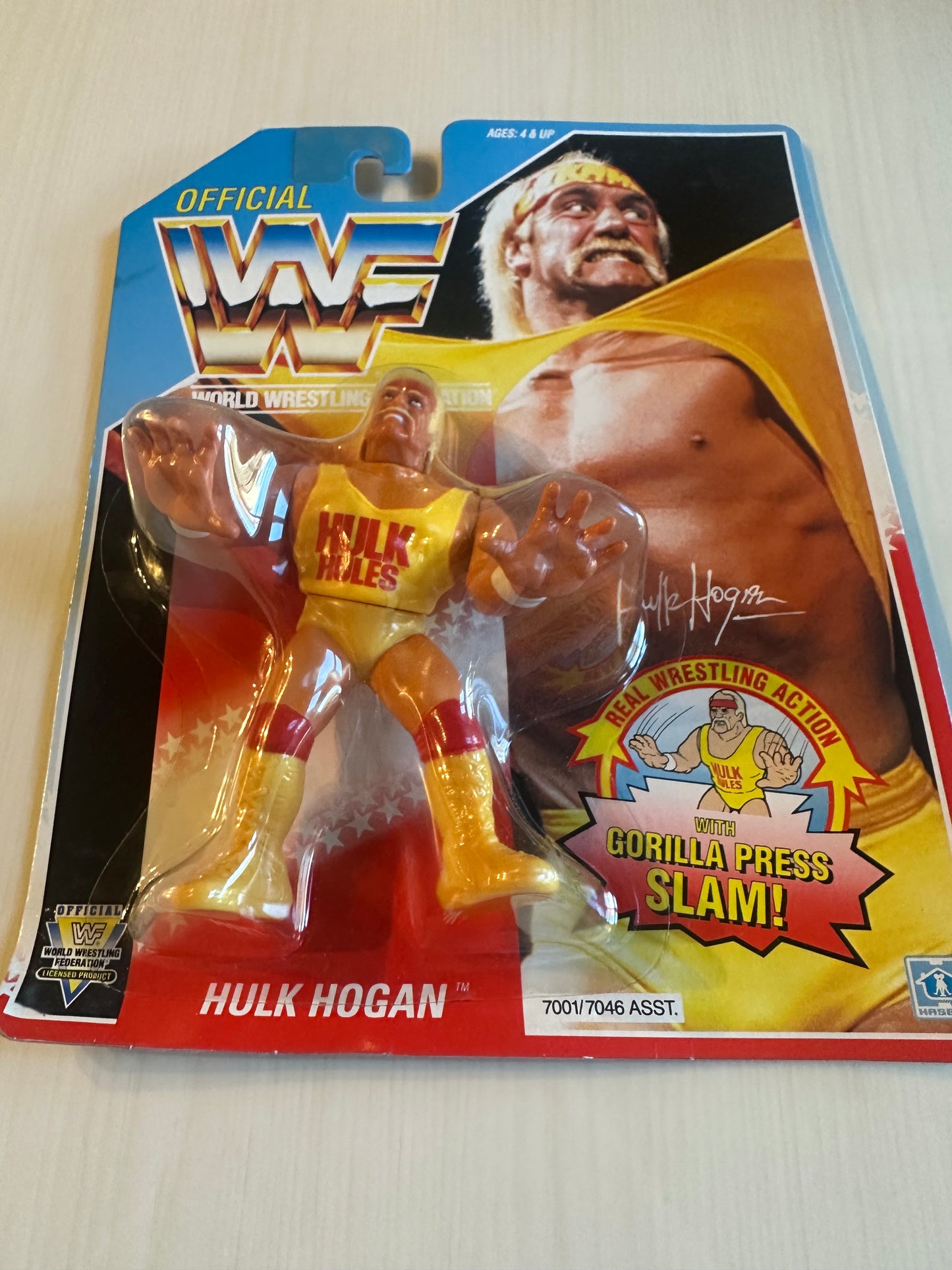 Hulk Hogan Series 1 WWF Hasbro