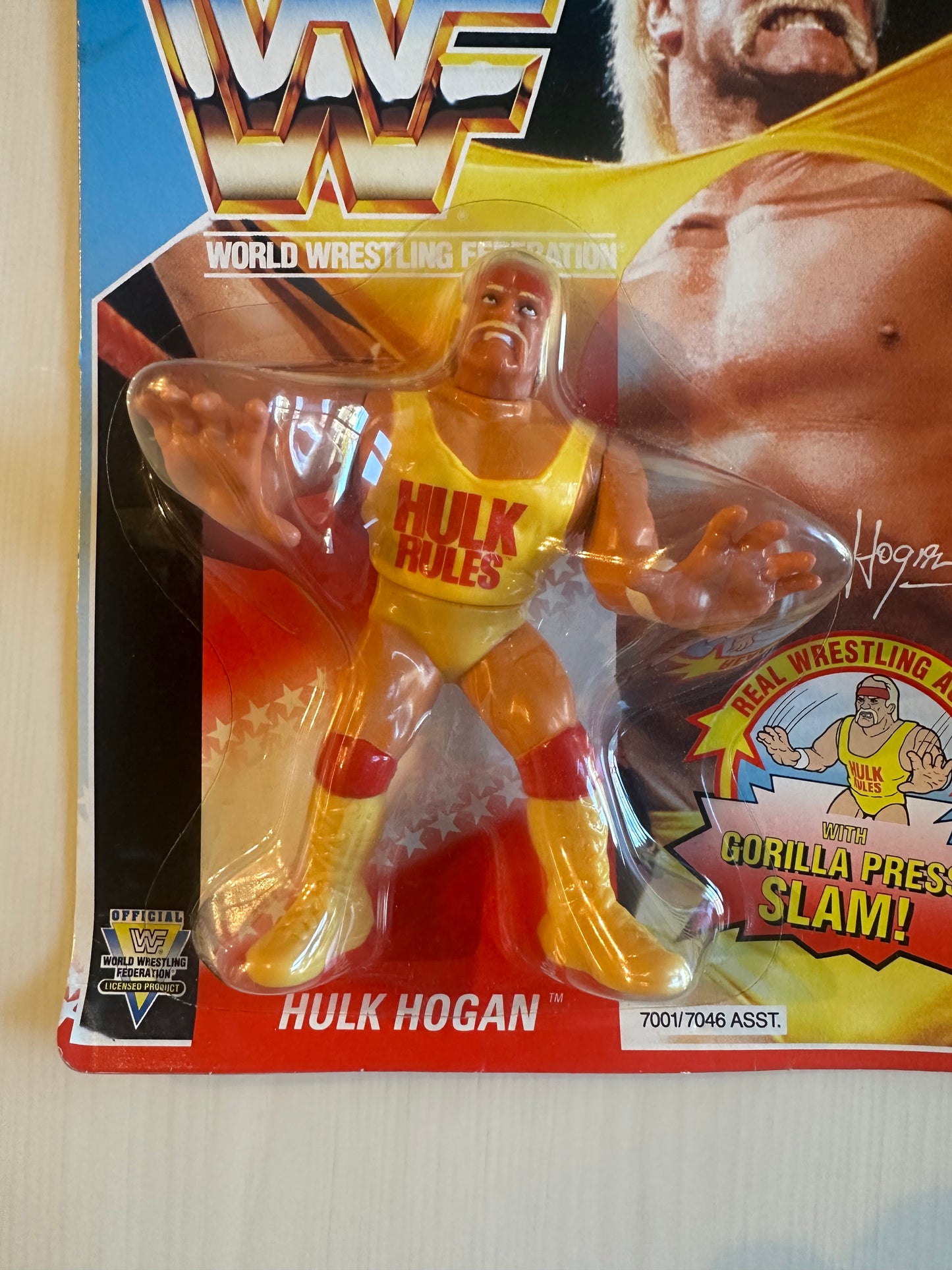 Hulk Hogan Series 1 WWF Hasbro