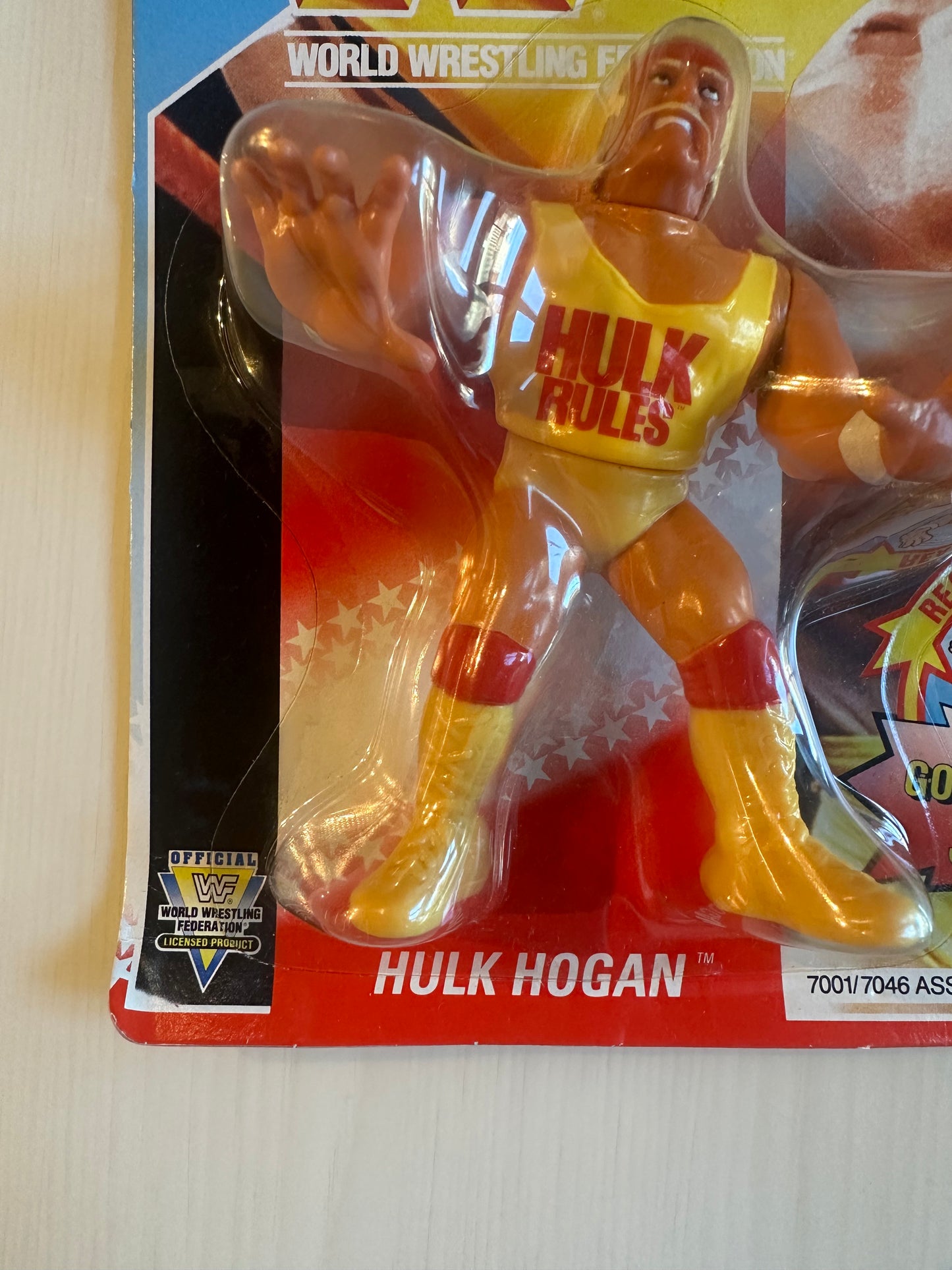 Hulk Hogan Series 1 WWF Hasbro