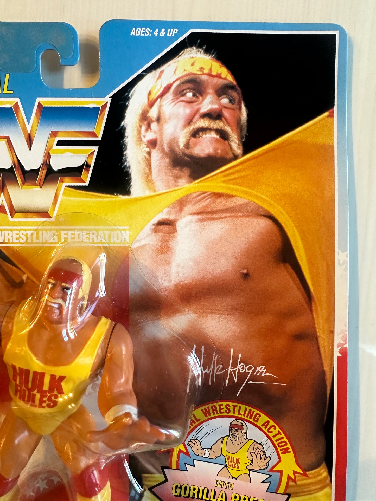 Hulk Hogan Series 1 WWF Hasbro