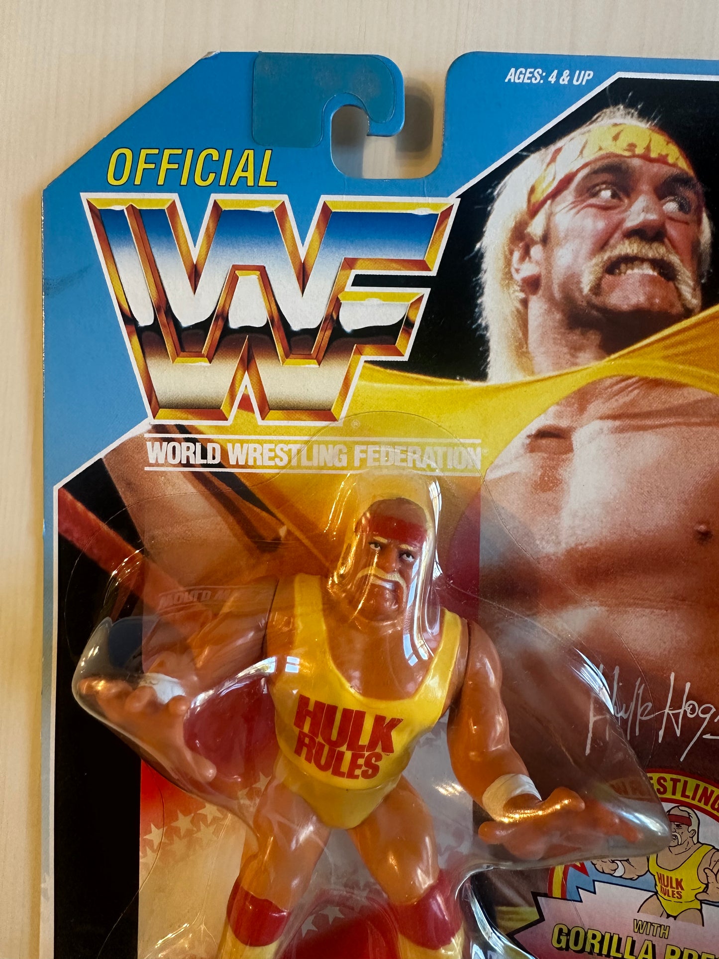 Hulk Hogan Series 1 WWF Hasbro
