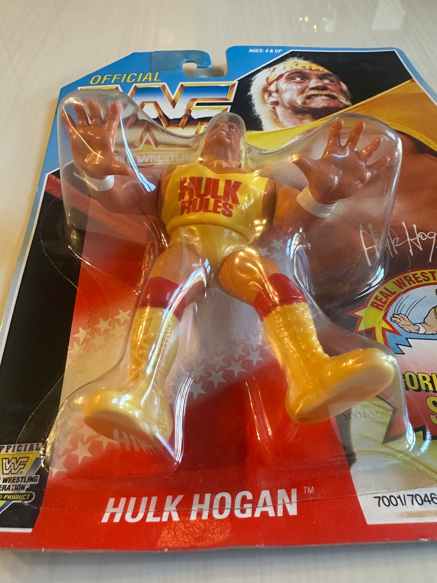 Hulk Hogan Series 1 WWF Hasbro