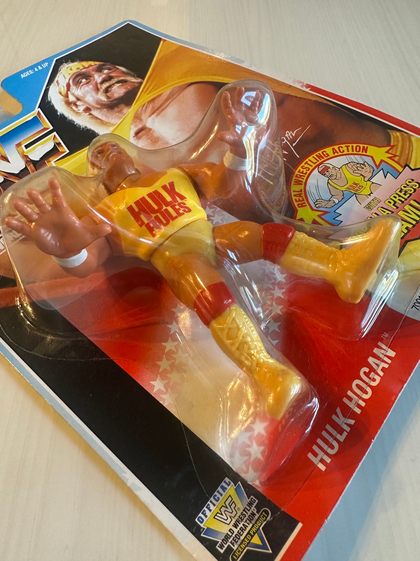 Hulk Hogan Series 1 WWF Hasbro
