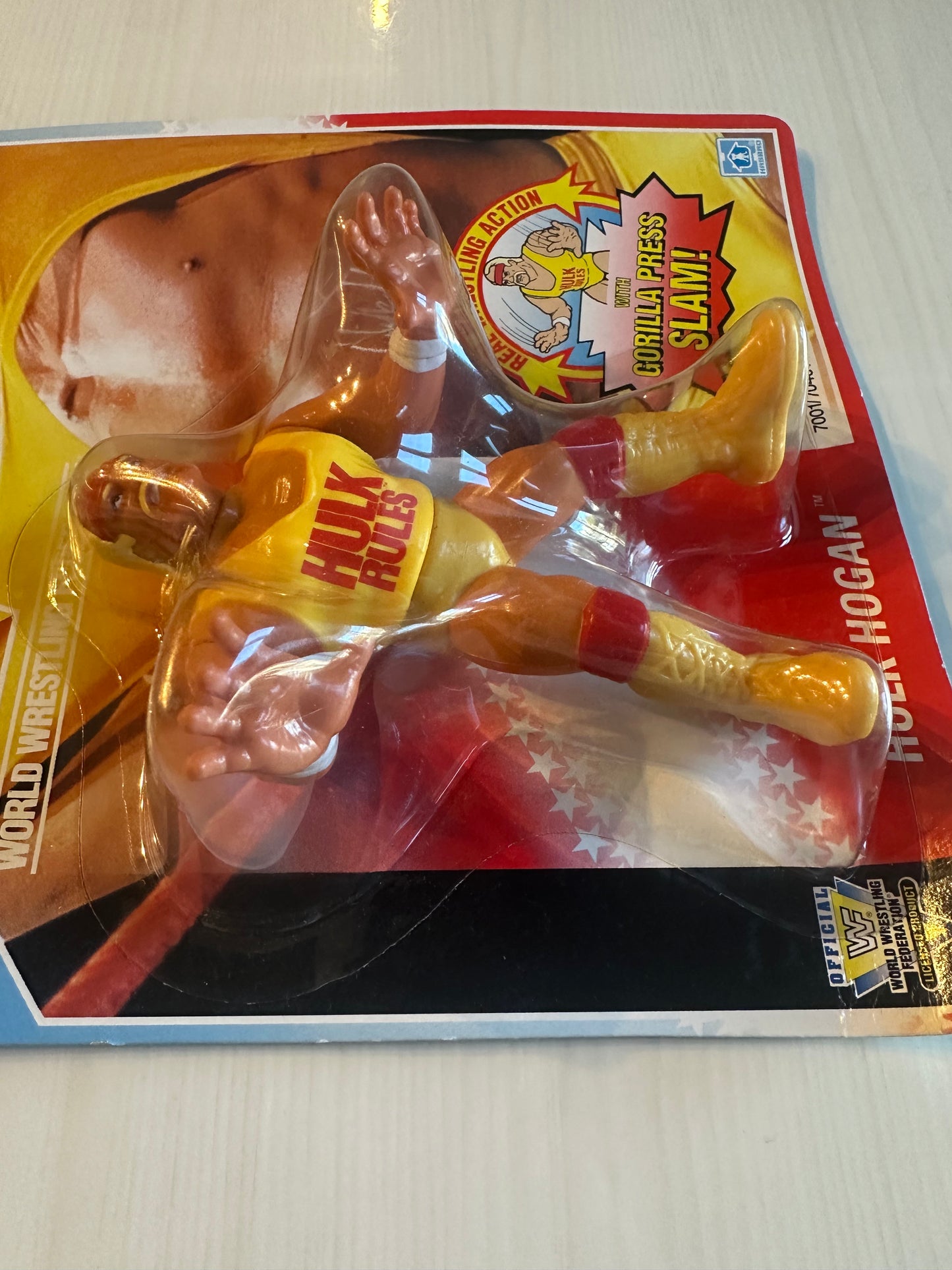 Hulk Hogan Series 1 WWF Hasbro