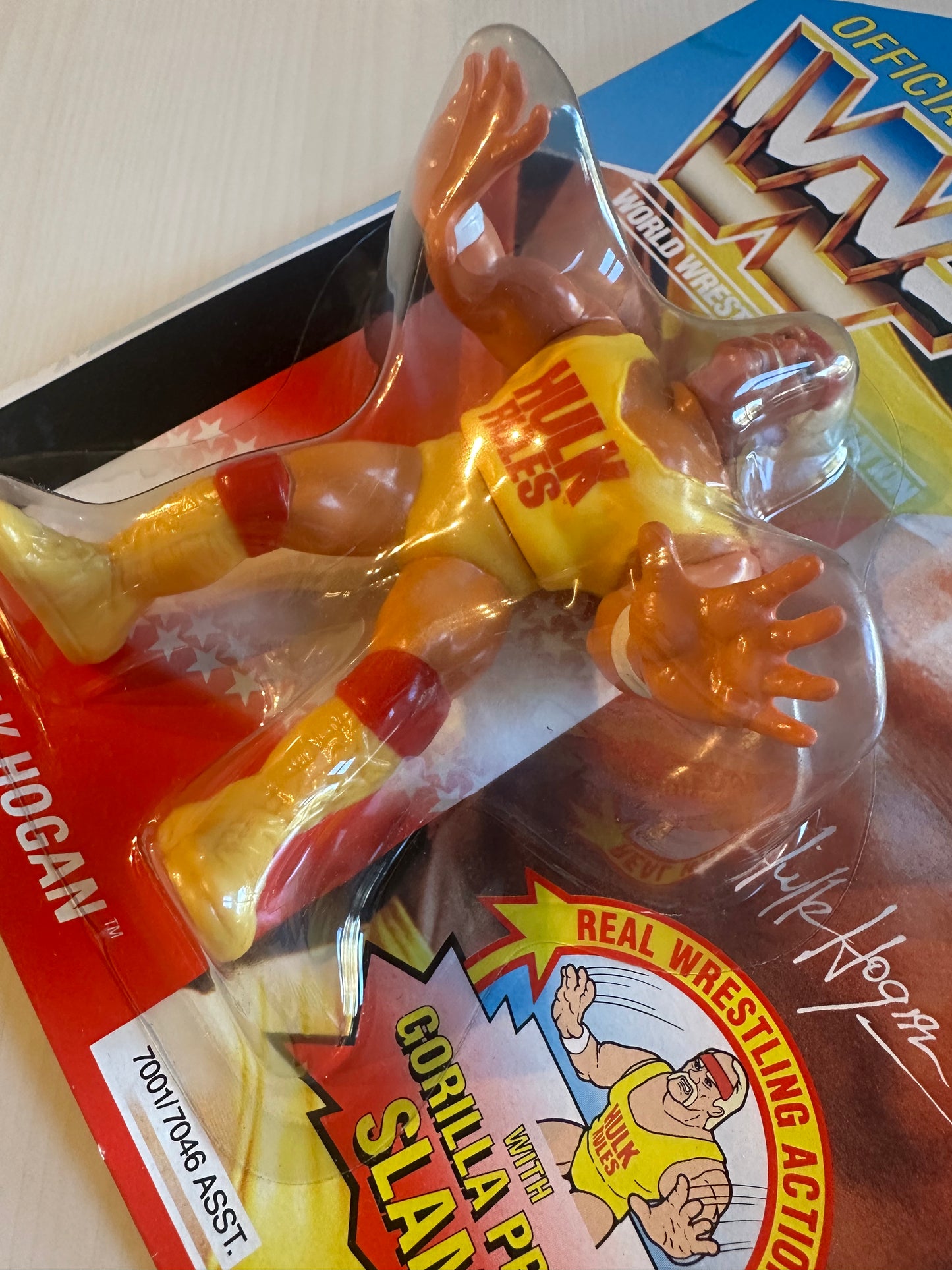 Hulk Hogan Series 1 WWF Hasbro