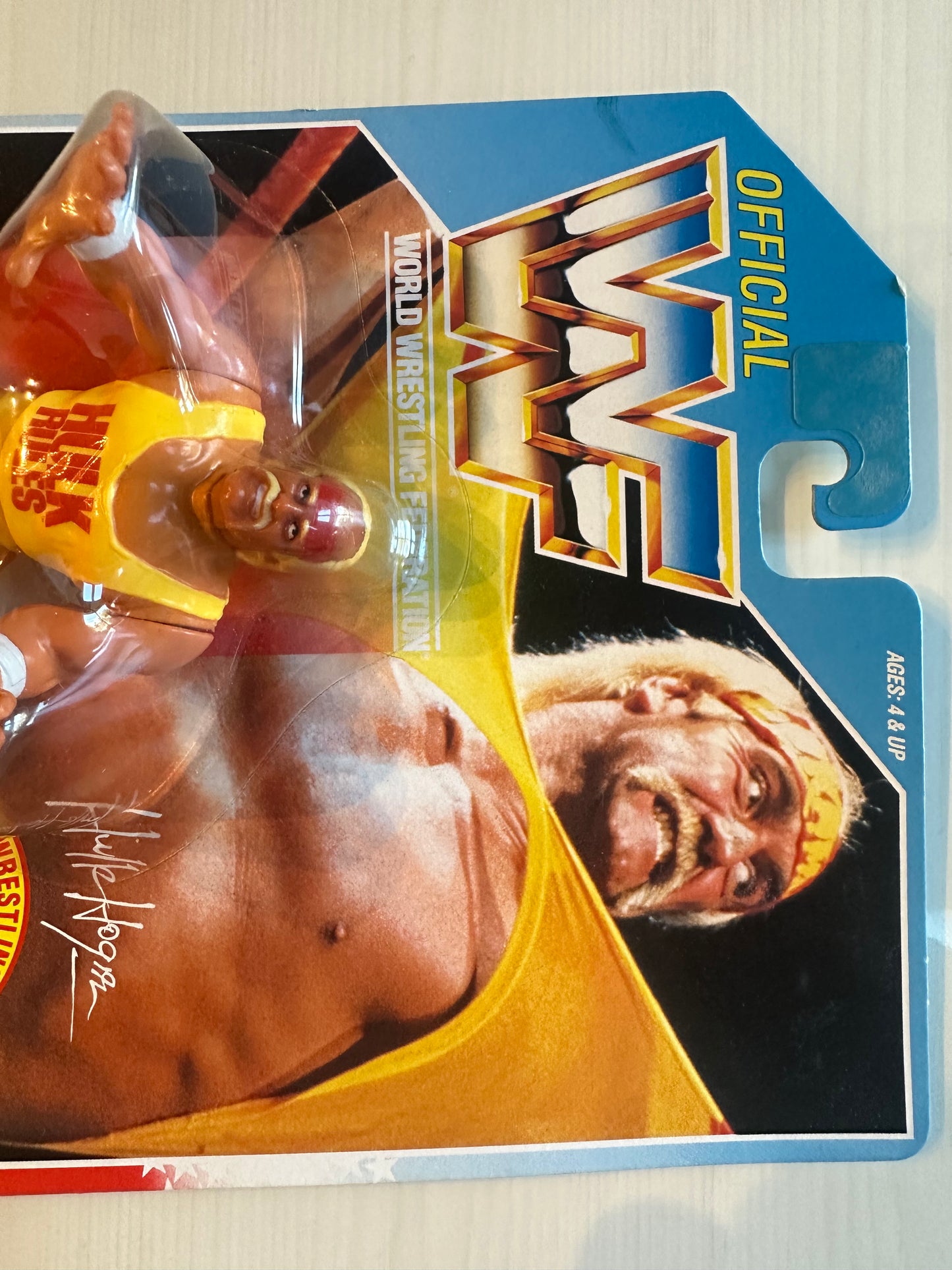 Hulk Hogan Series 1 WWF Hasbro