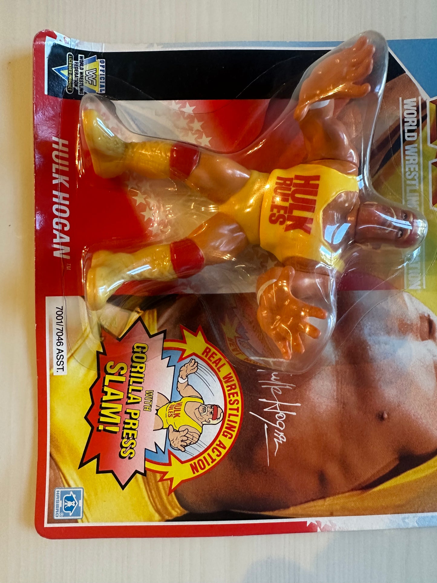 Hulk Hogan Series 1 WWF Hasbro