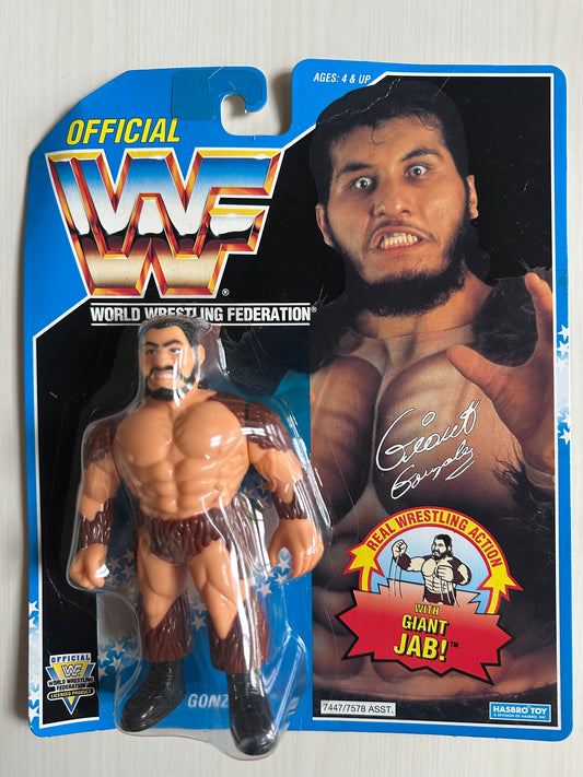 Giant Gonzalez Series 10 WWF Hasbro MOC figure