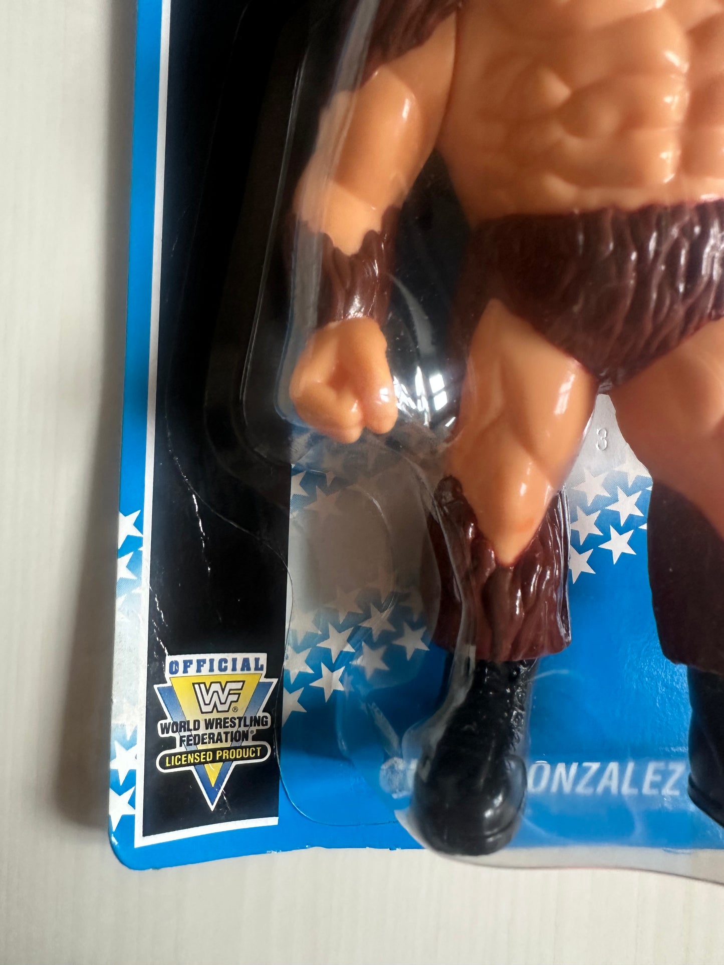 Giant Gonzalez Series 10 WWF Hasbro MOC figure