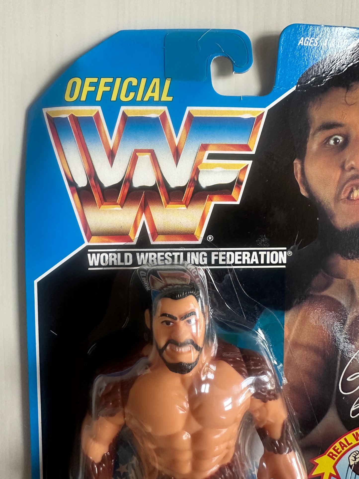 Giant Gonzalez Series 10 WWF Hasbro MOC figure