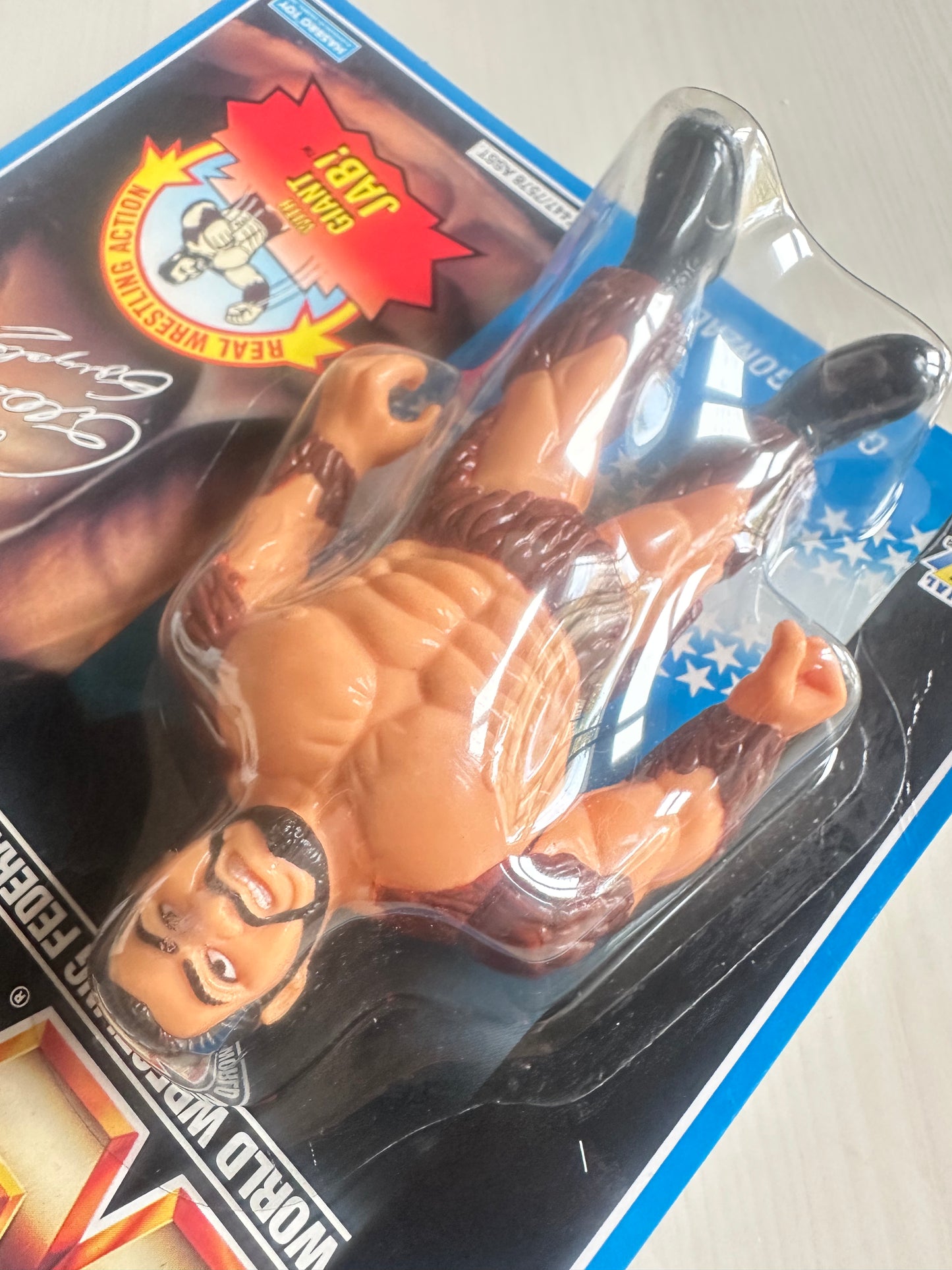 Giant Gonzalez Series 10 WWF Hasbro MOC figure