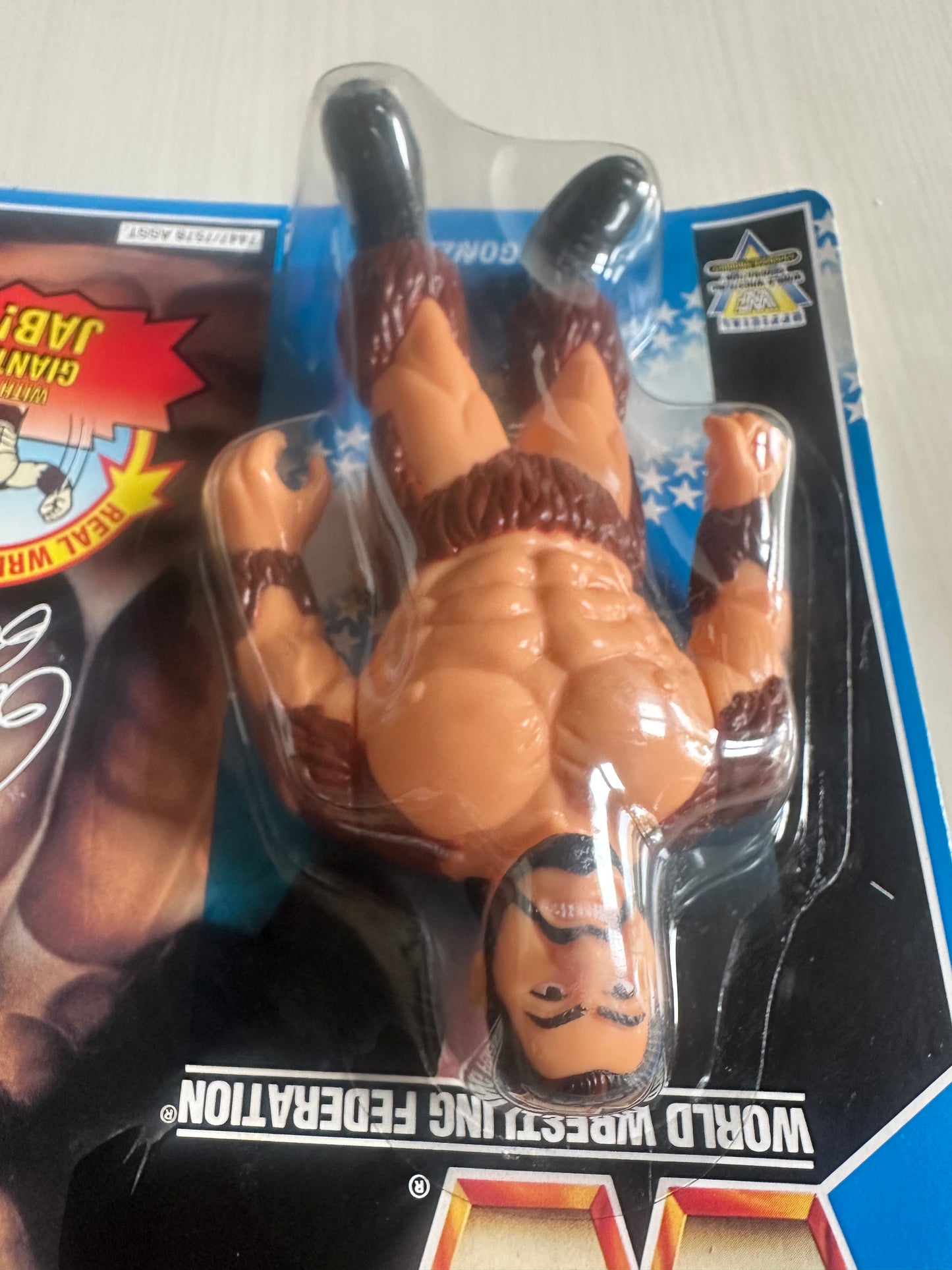 Giant Gonzalez Series 10 WWF Hasbro MOC figure