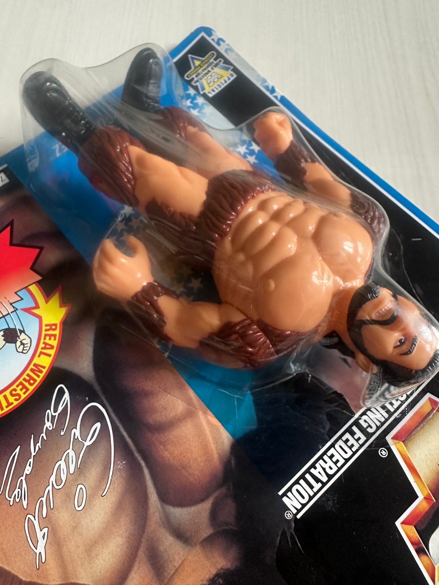 Giant Gonzalez Series 10 WWF Hasbro MOC figure
