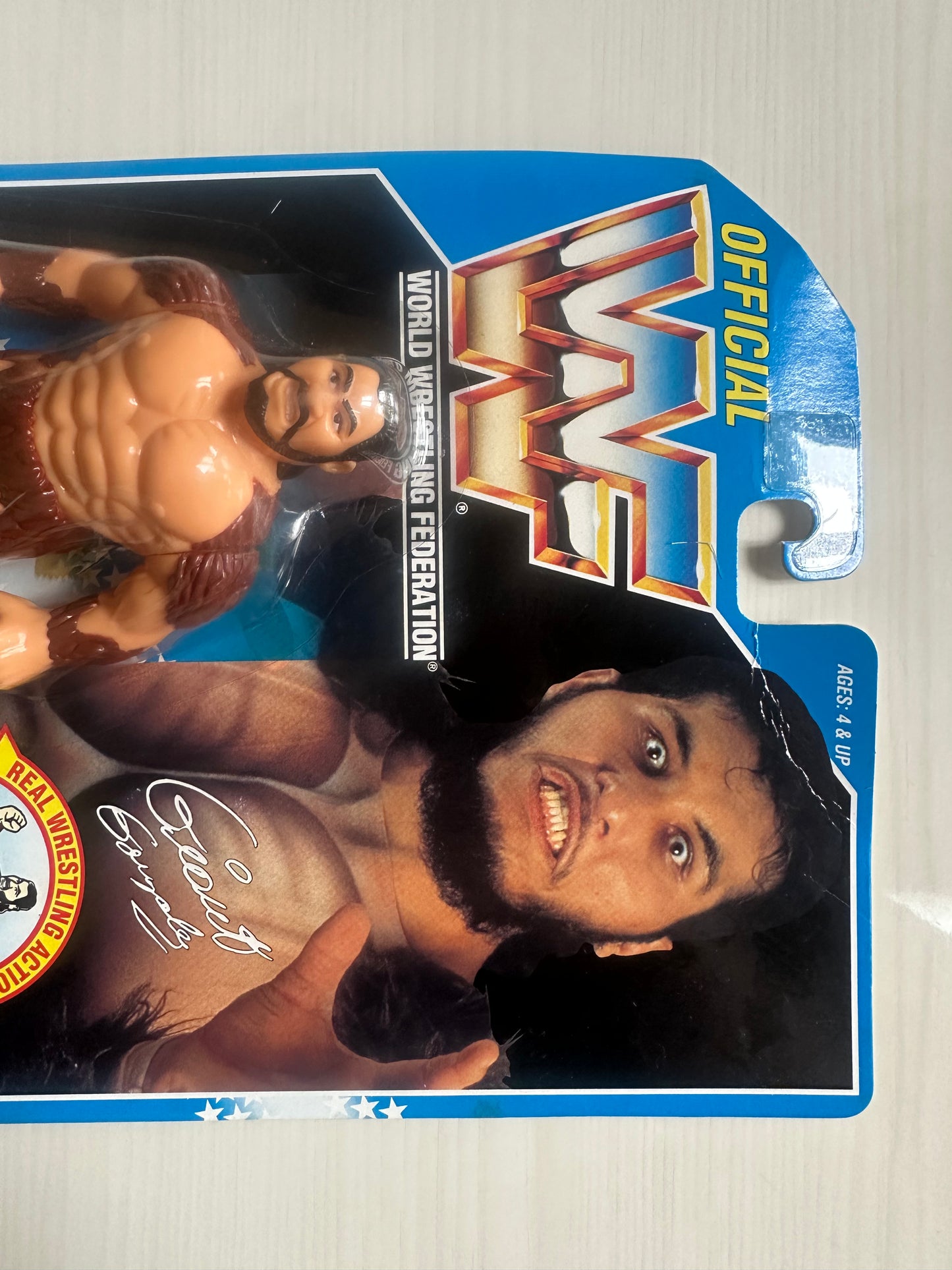 Giant Gonzalez Series 10 WWF Hasbro MOC figure