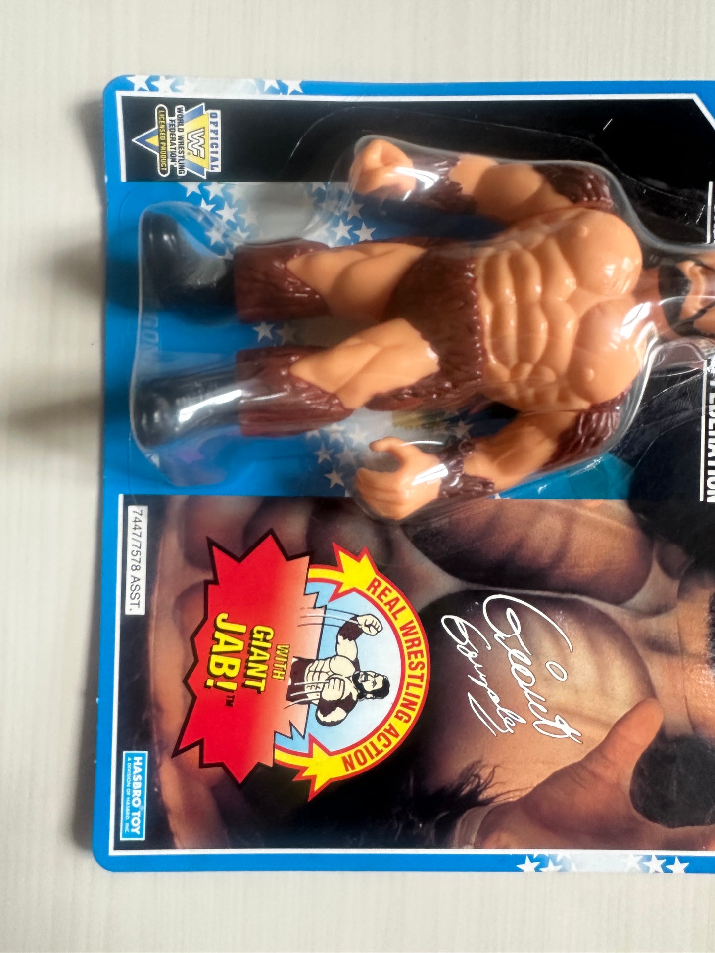 Giant Gonzalez Series 10 WWF Hasbro MOC figure