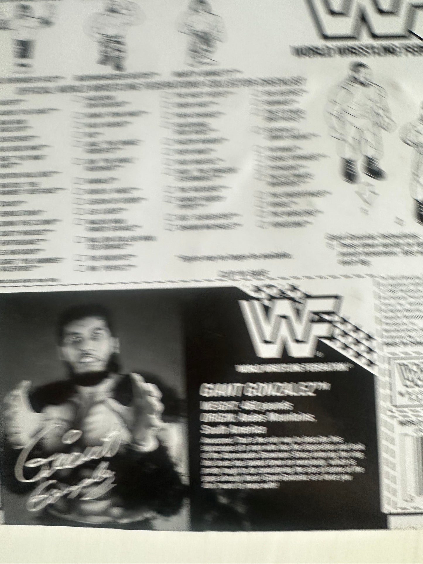 Giant Gonzalez Series 10 WWF Hasbro MOC figure