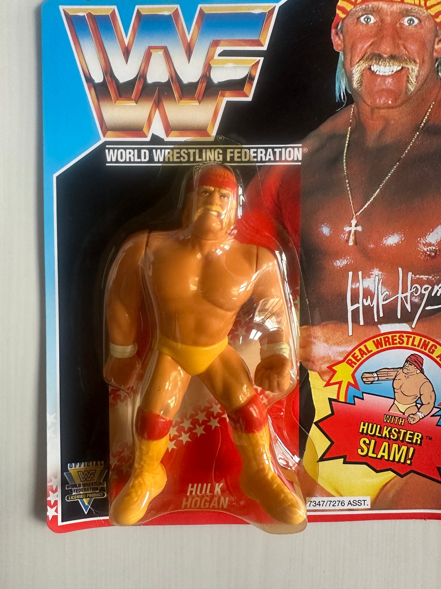 Hulk Hogan Series 5 WWF Hasbro MOC figure