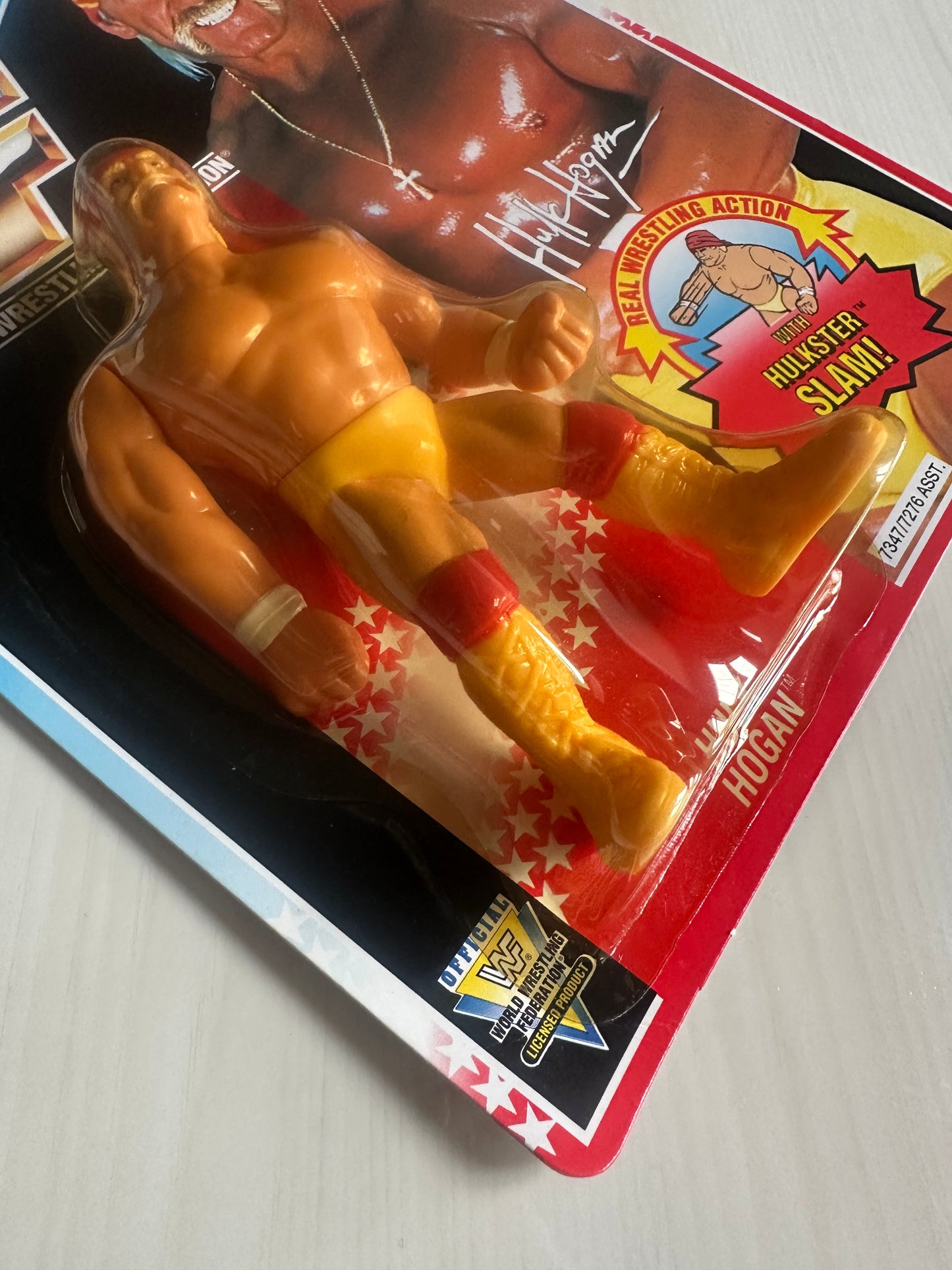 Hulk Hogan Series 5 WWF Hasbro MOC figure
