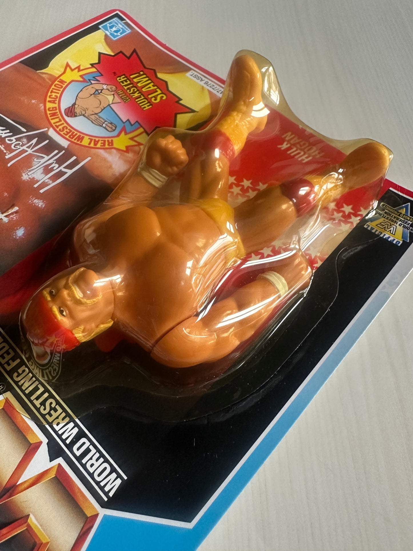 Hulk Hogan Series 5 WWF Hasbro MOC figure