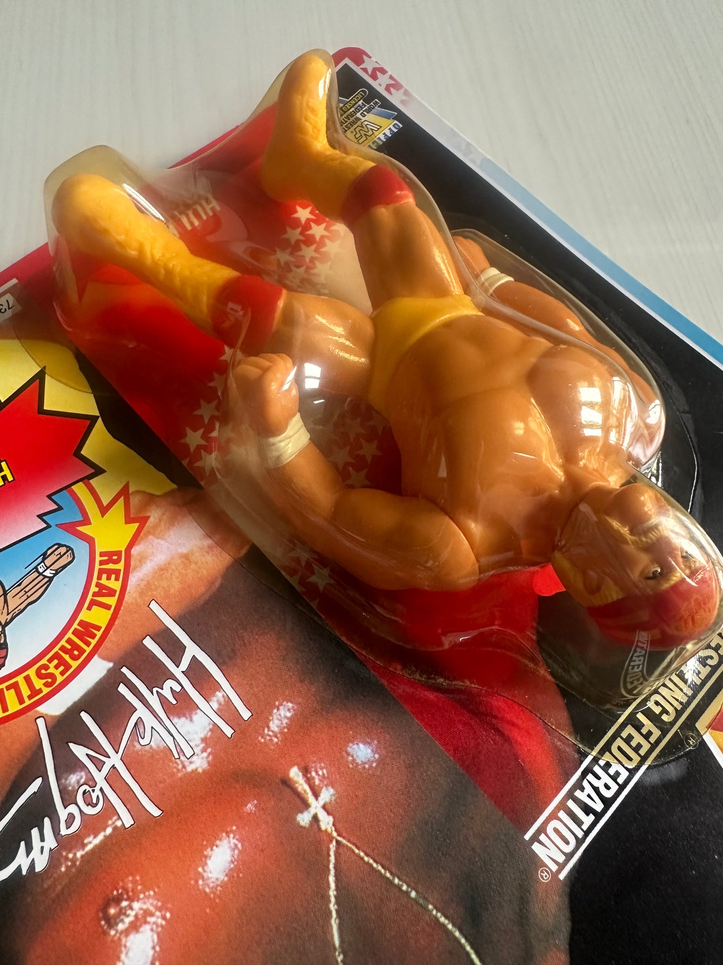 Hulk Hogan Series 5 WWF Hasbro MOC figure