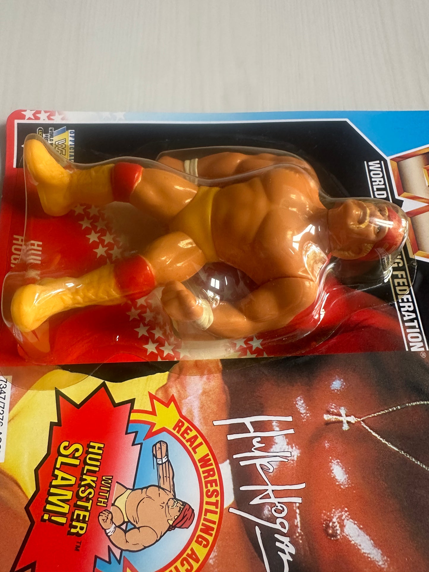 Hulk Hogan Series 5 WWF Hasbro MOC figure