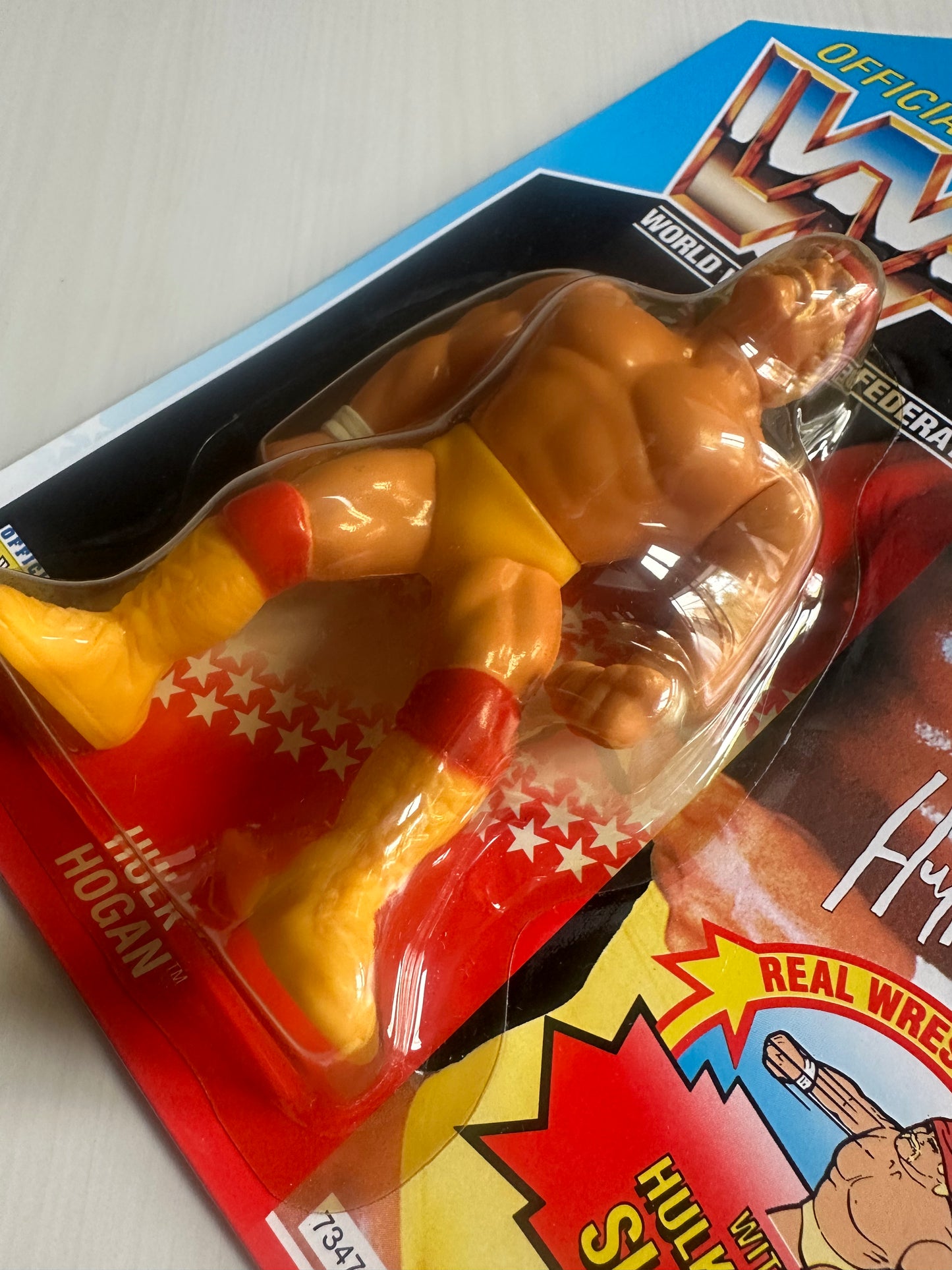 Hulk Hogan Series 5 WWF Hasbro MOC figure